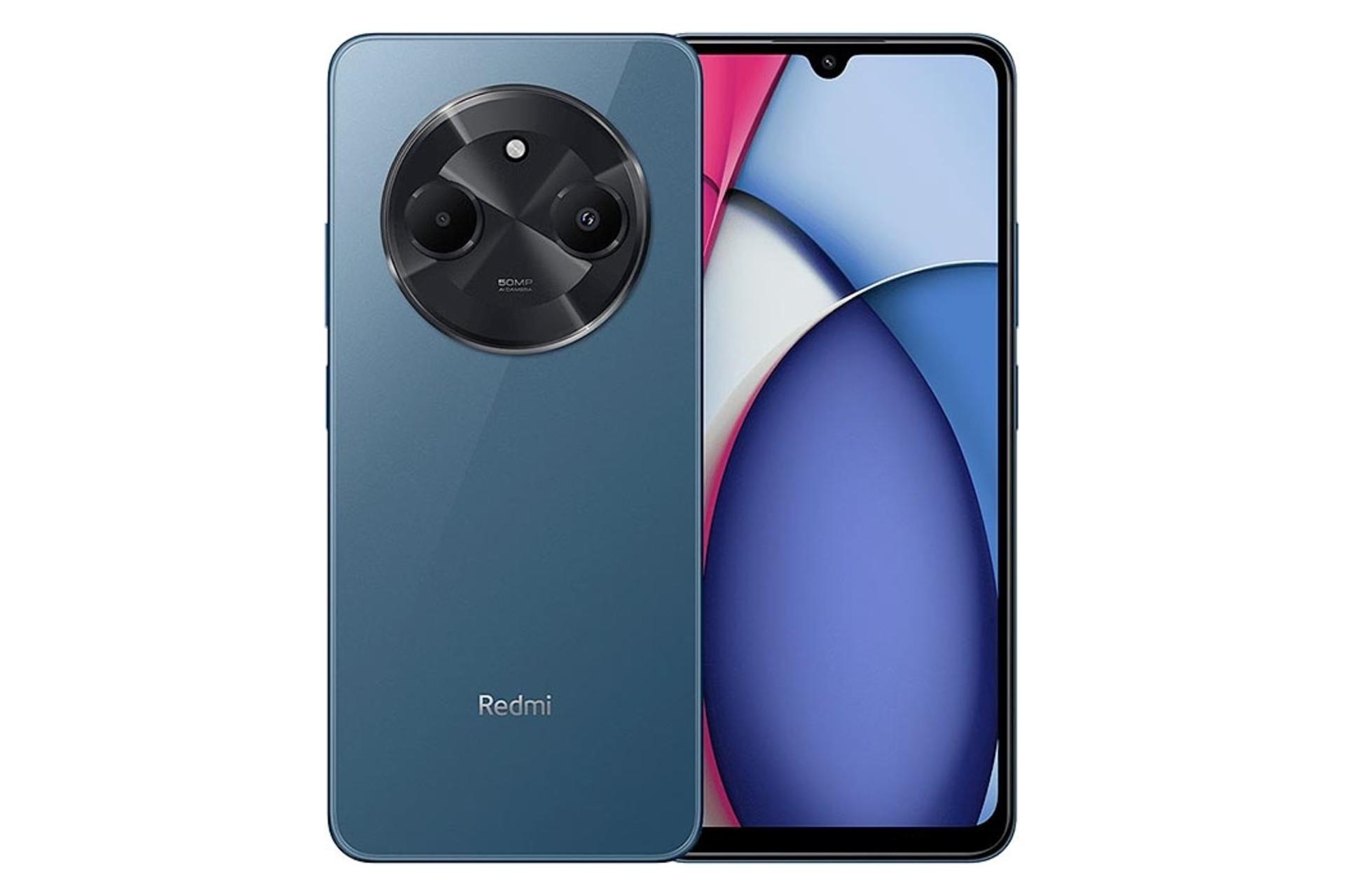 پنل جلو و پشت گوشی موبایل ردمی A3 پرو شیائومی آبی / Xiaomi Redmi A3 Pro