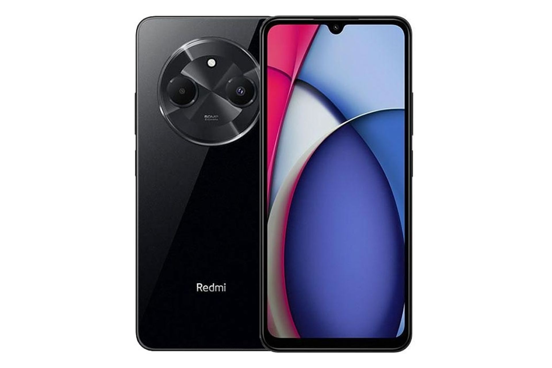 پنل جلو و پشت گوشی موبایل ردمی A3 پرو شیائومی مشکی / Xiaomi Redmi A3 Pro