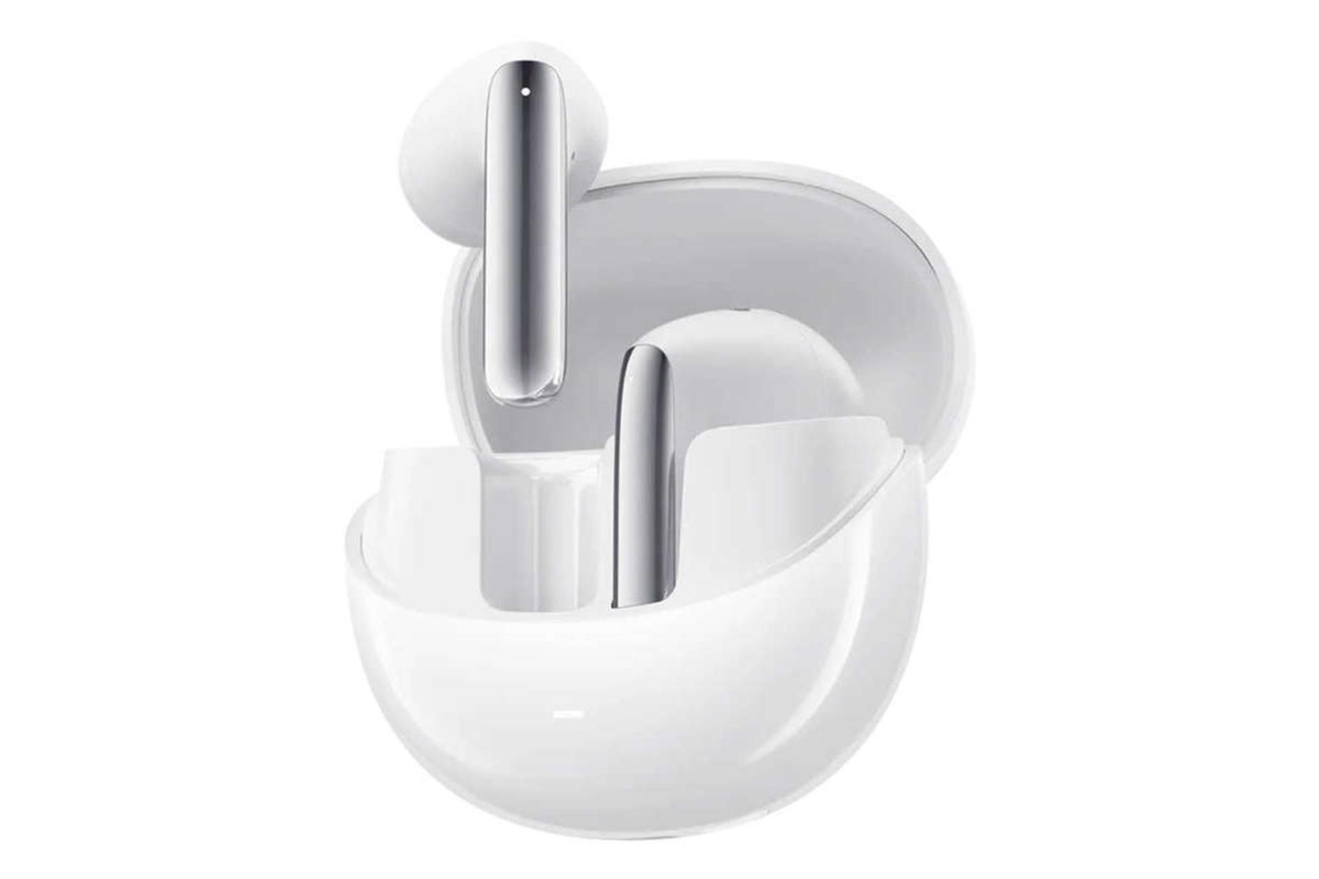 نمای سمت راست ایرباد بی سیم کیو سی وای +AilyBuds Pro رنگ سفید
