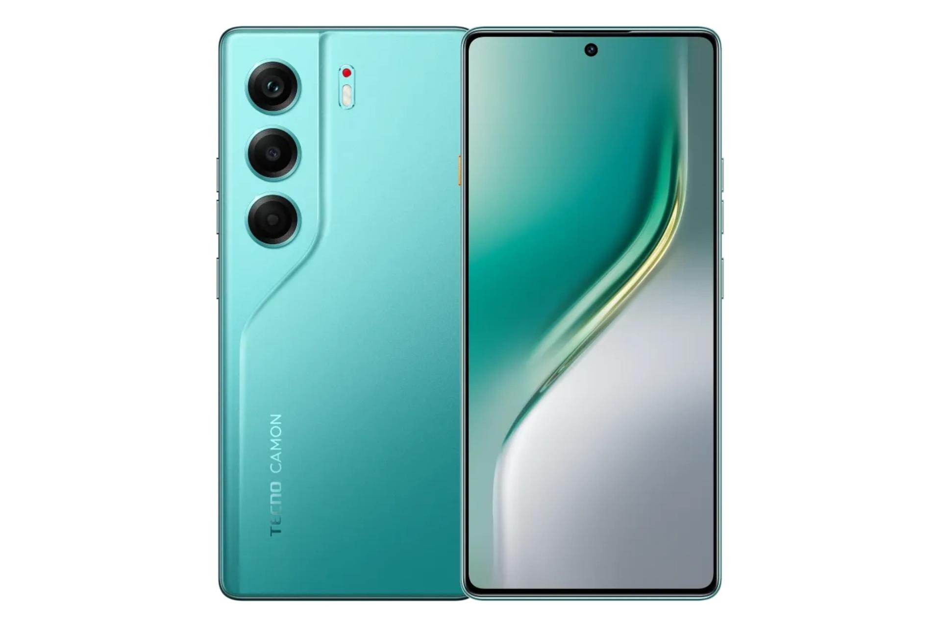 پنل جلو و پشت گوشی موبایل تکنو Tecno Camon 40 سبز