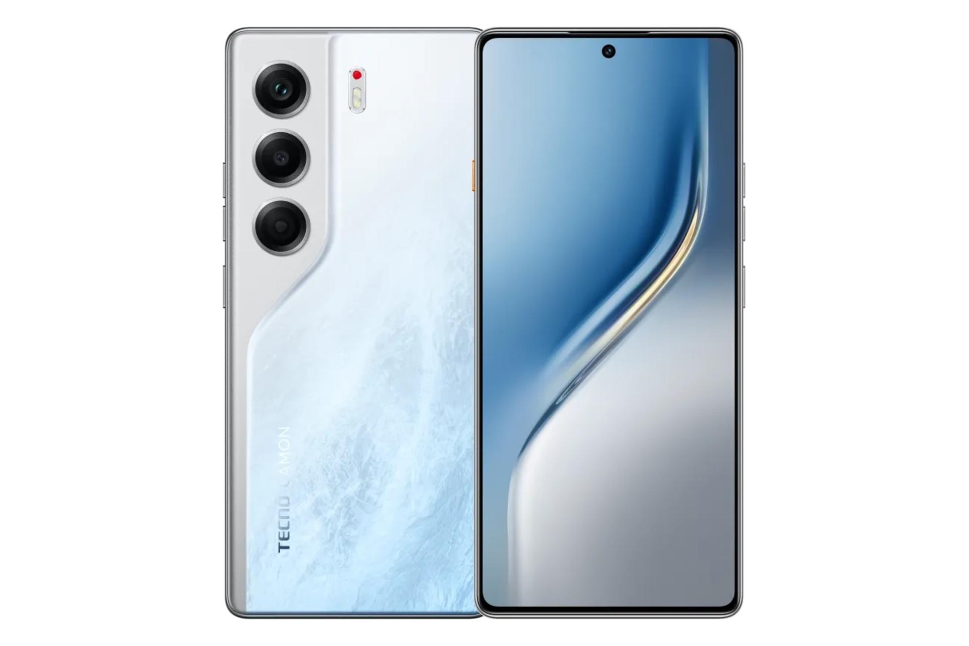 پنل جلو و پشت گوشی موبایل تکنو Tecno Camon 40 سفید