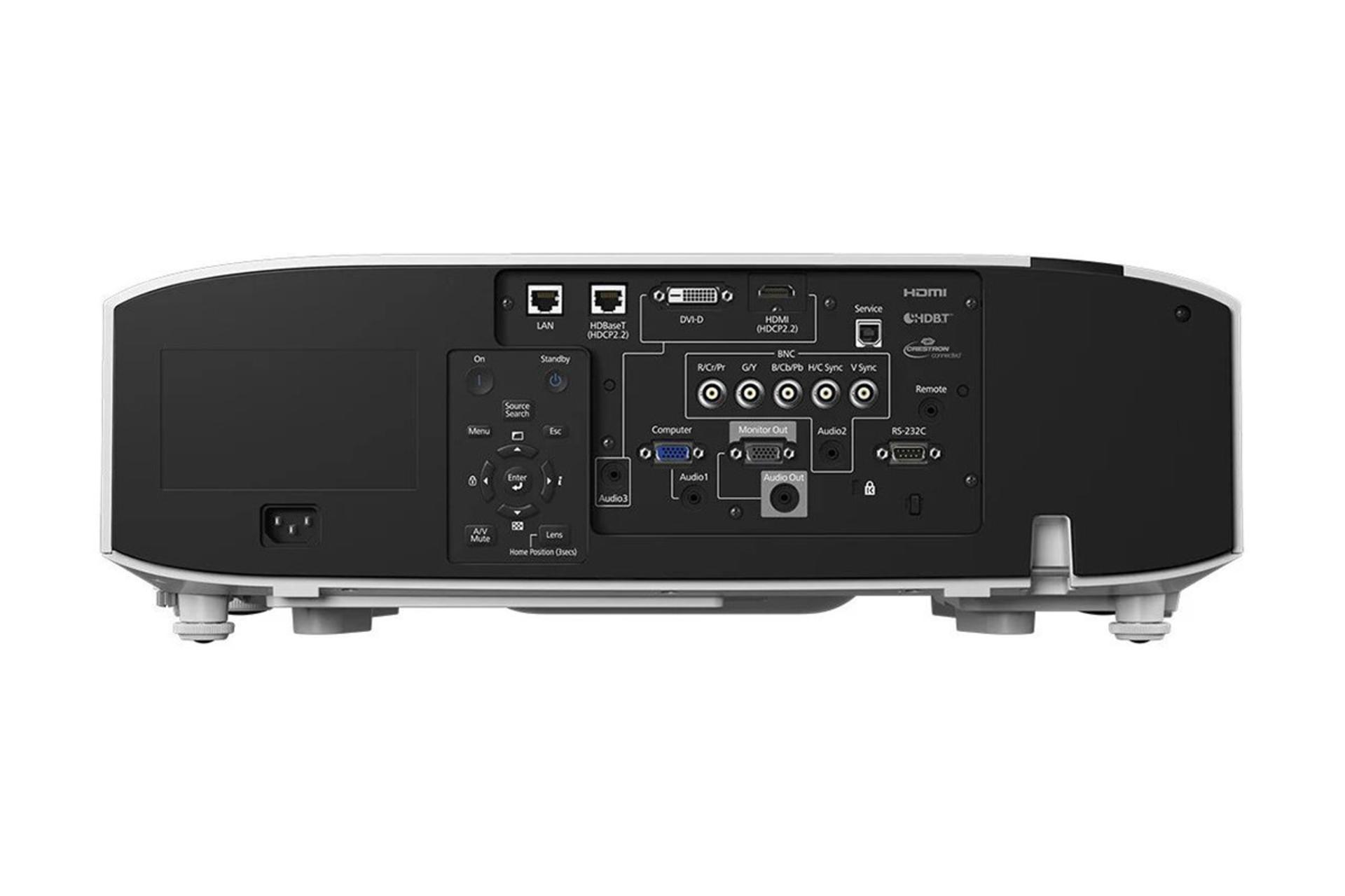 ویدیو پروژکتور اپسون Epson EB-PU1006W نمای پشت و درگاه ها