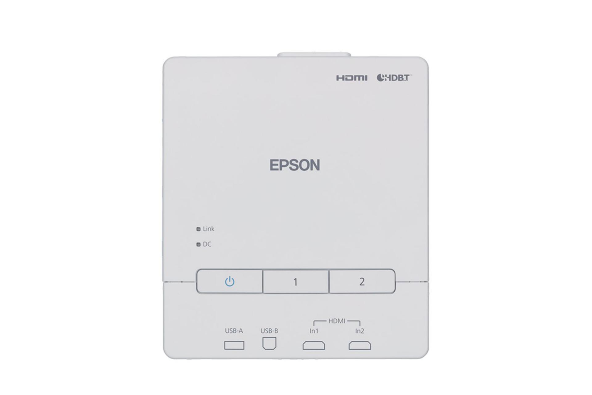 ویدیو پروژکتور اپسون Epson EB-1485Fi نمای کنترل باکس