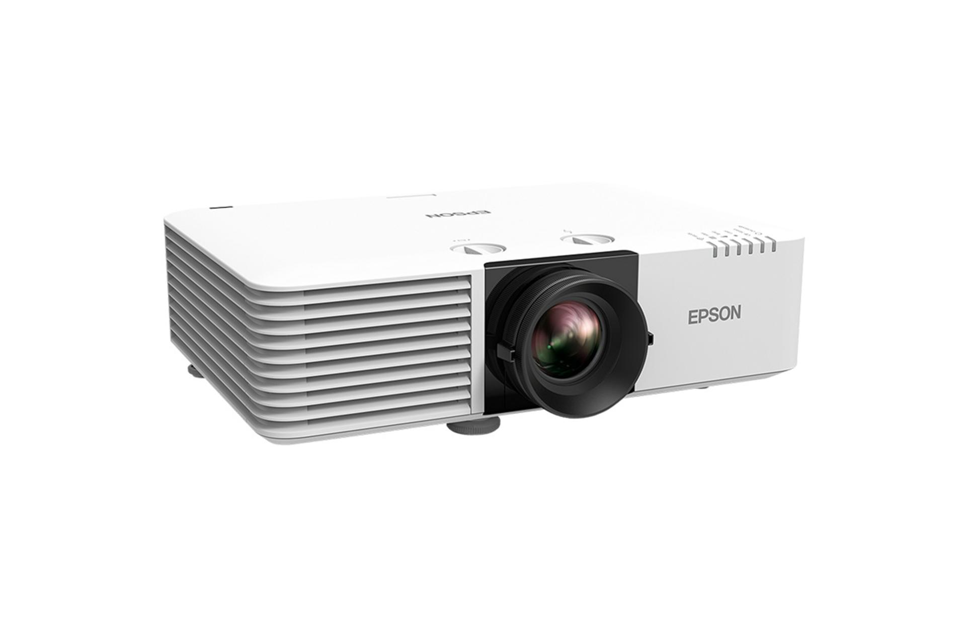 ویدیو پروژکتور اپسون Epson EB-L570U نمای جلو و چپ
