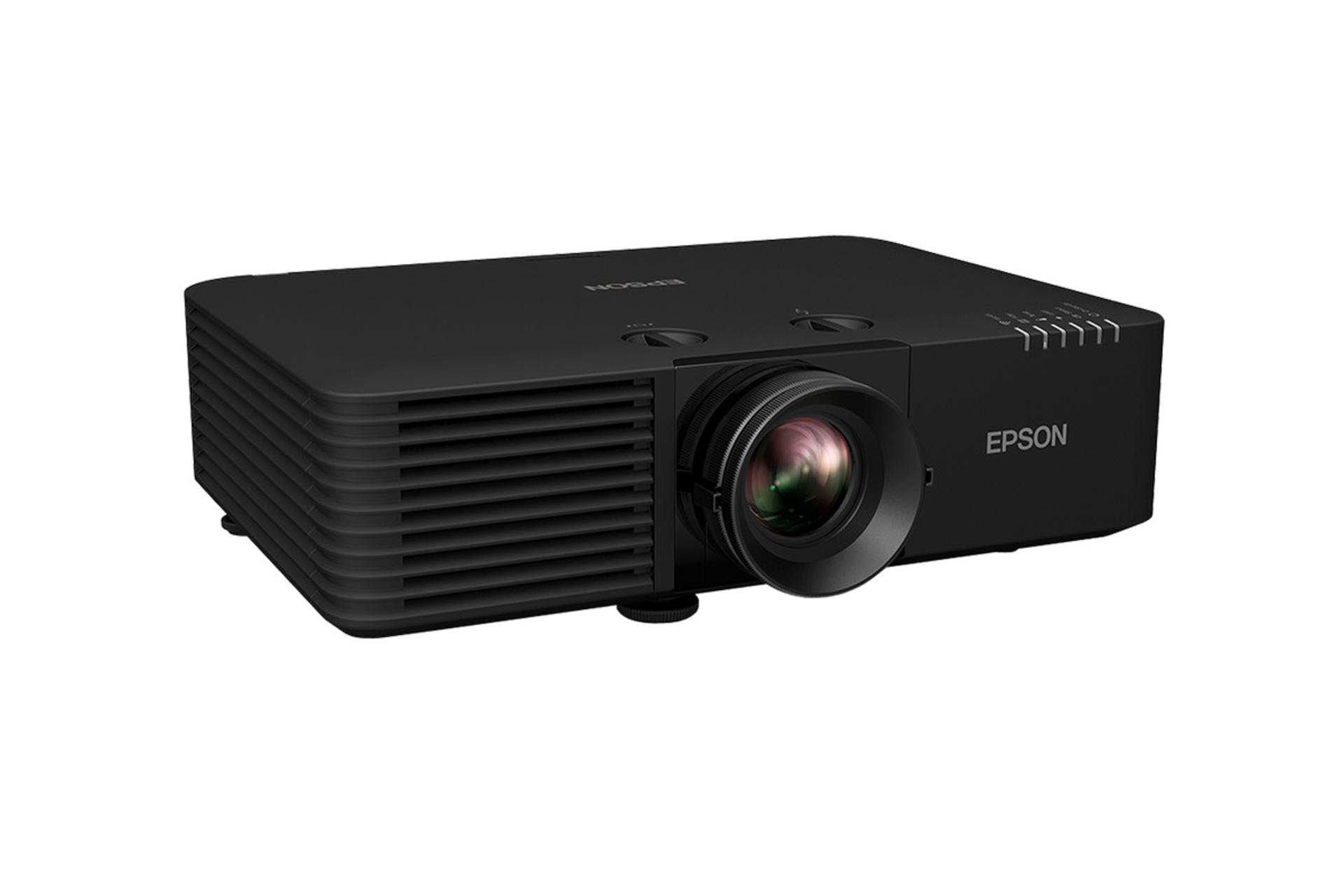 ویدیو پروژکتور اپسون Epson EB-L775U نمای جلو و چپ