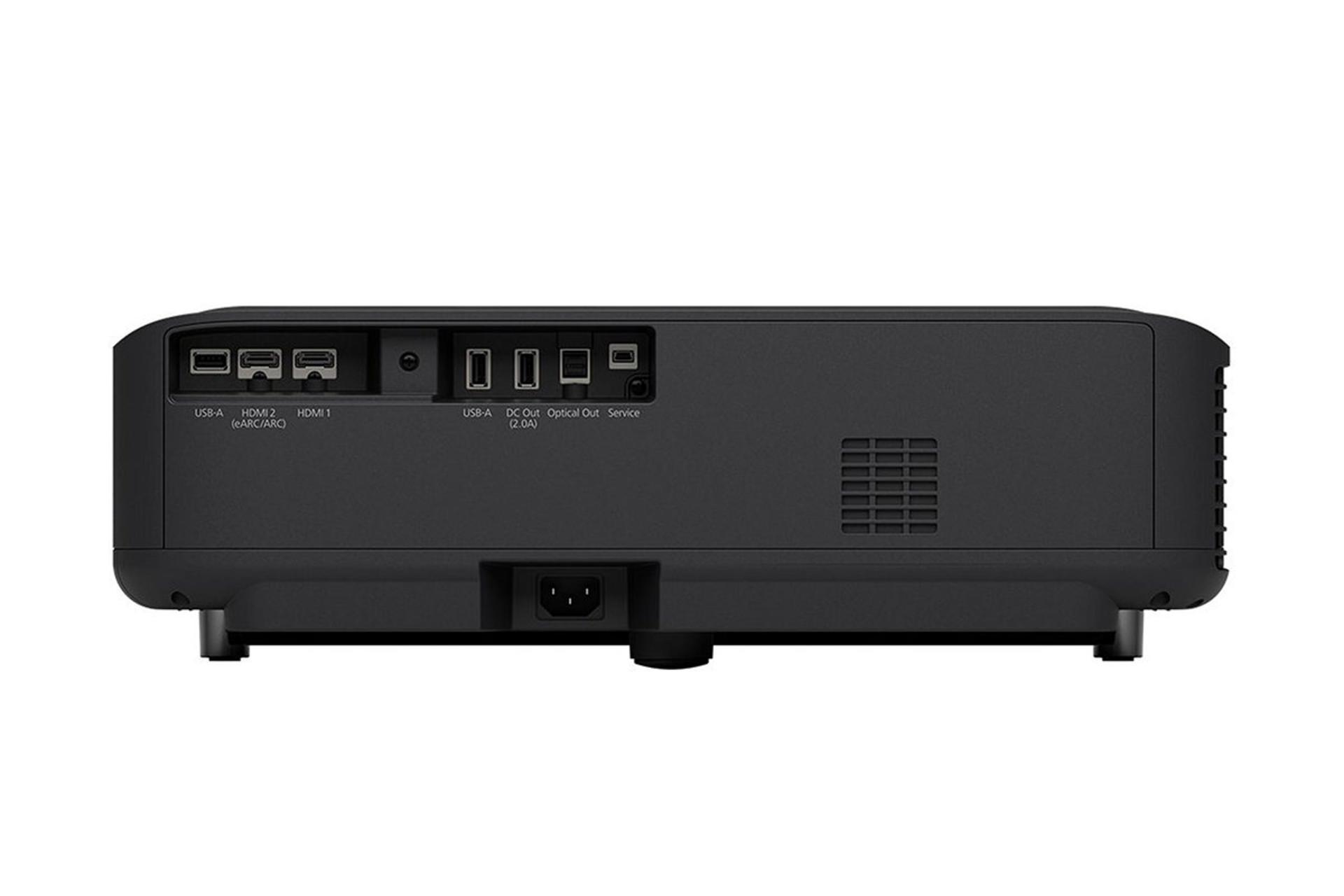 ویدیو پروژکتور اپسون Epson EH-LS650B نمای پشت و درگاه ها