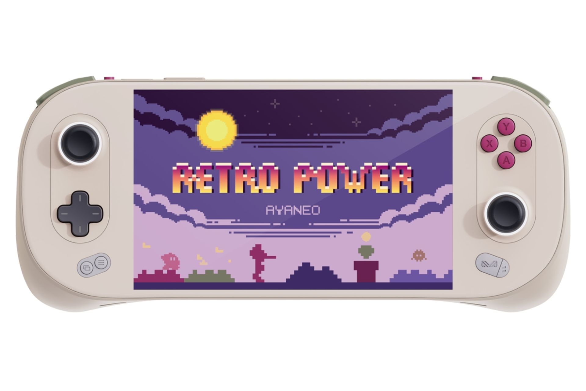 کنسول بازی آیانئو AYANEO 2S قهوه ای