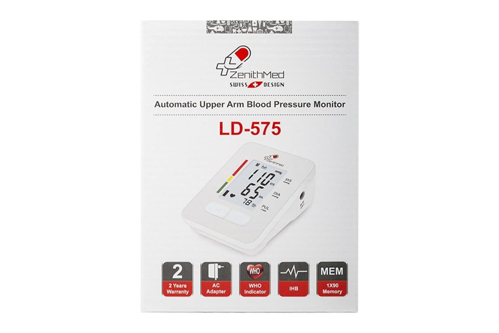 جعبه دستگاه فشار خون زنیت مد LD-575