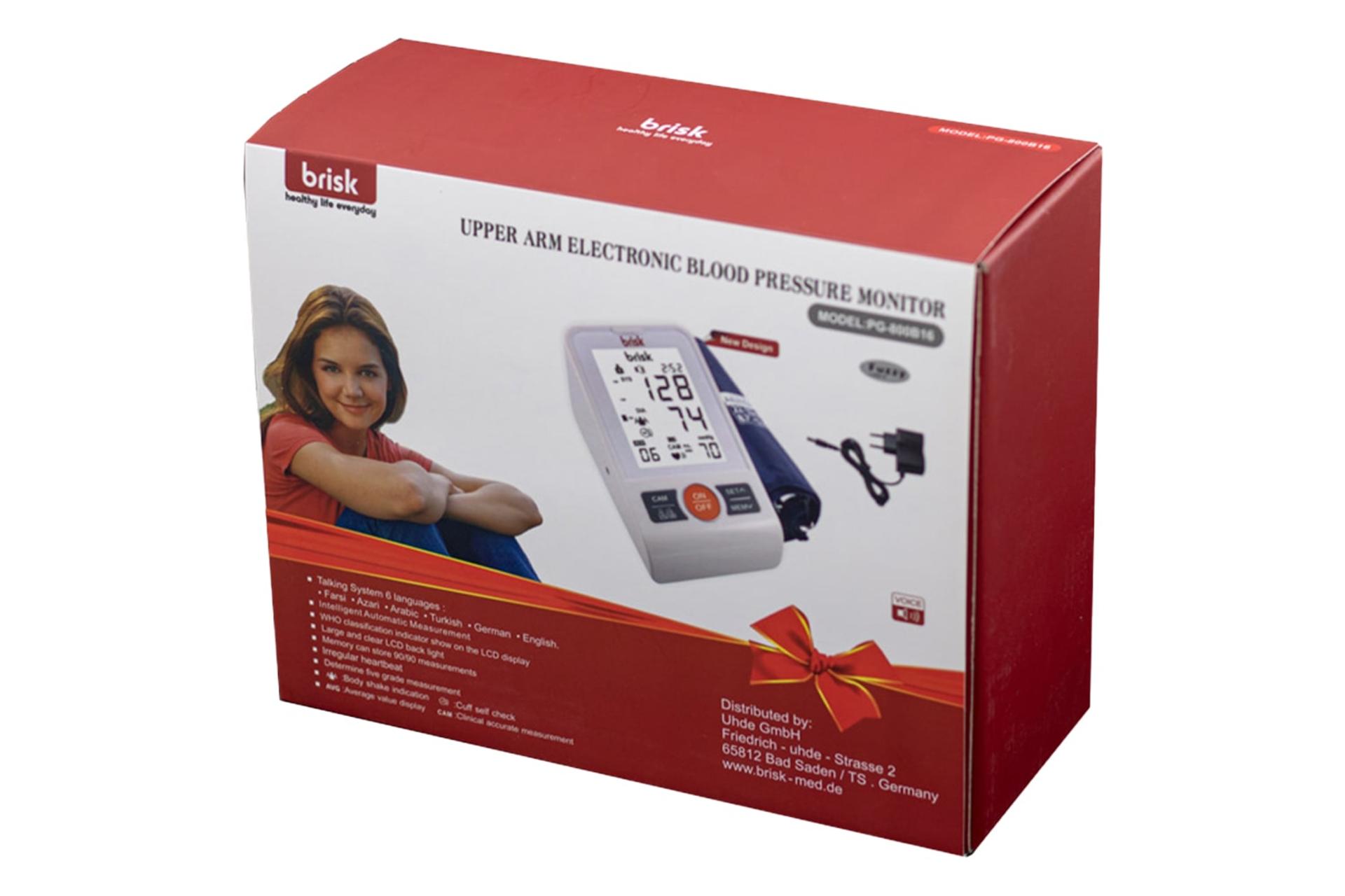 جعبه دستگاه فشار خون بریسک PG-800B16