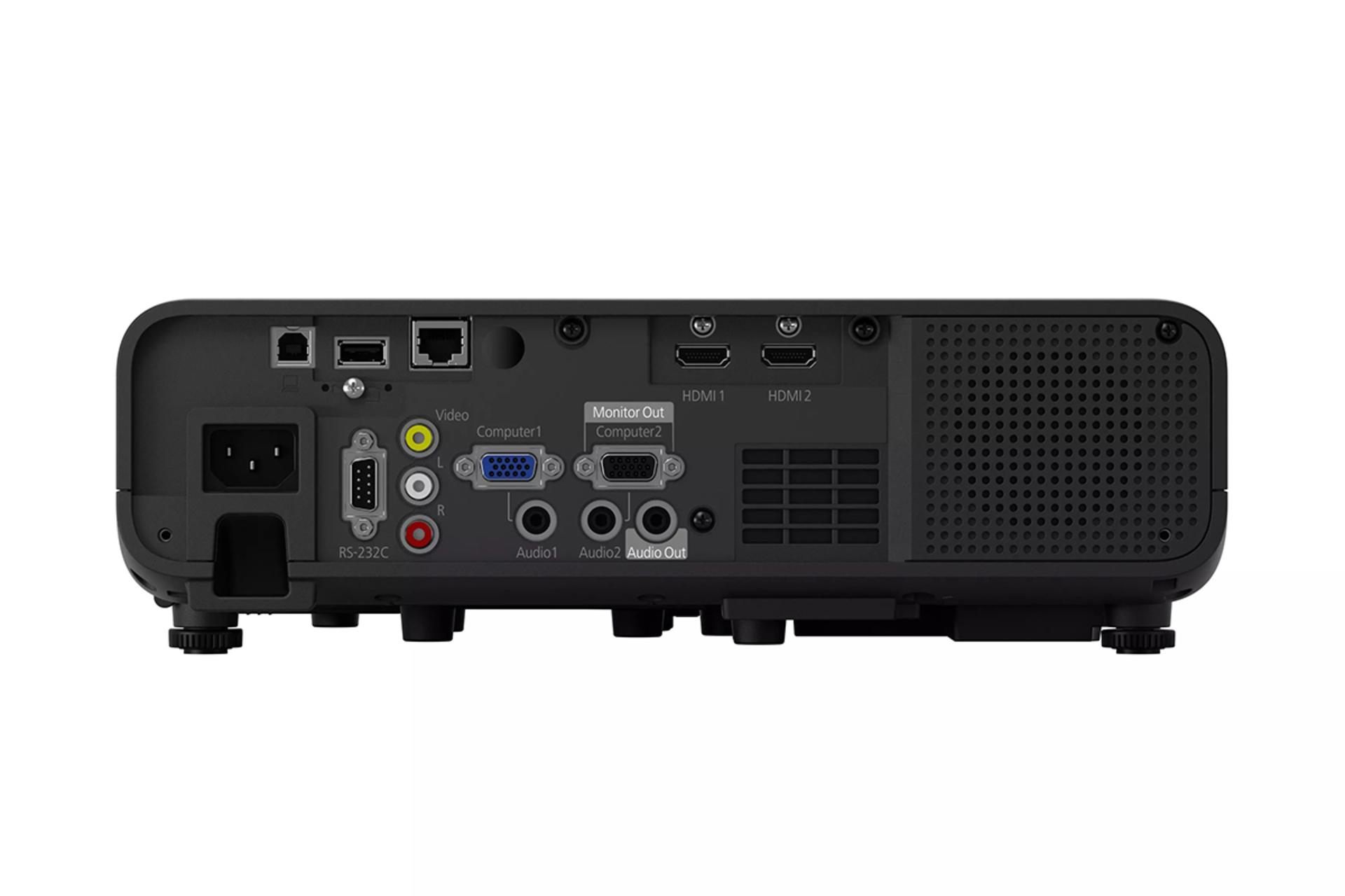 ویدیو پروژکتور اپسون Epson EB-L265F نمای پشت و درگاه ها