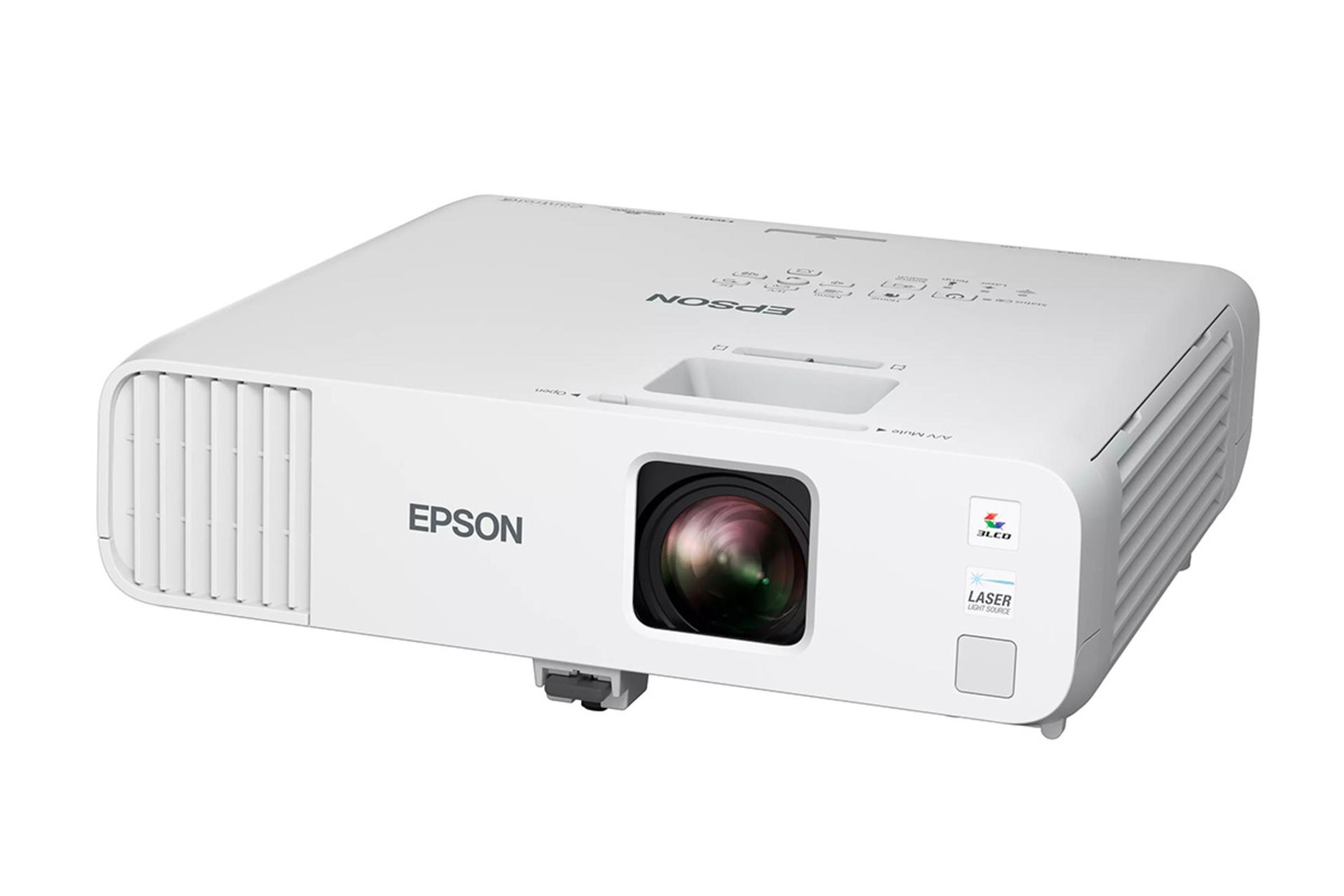 ویدیو پروژکتور اپسون Epson EB-L210W نمای جلو و راست