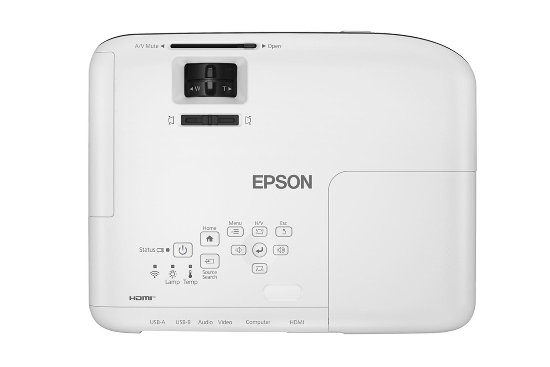 ویدیو پروژکتور اپسون Epson EB-W52 نمای بالا