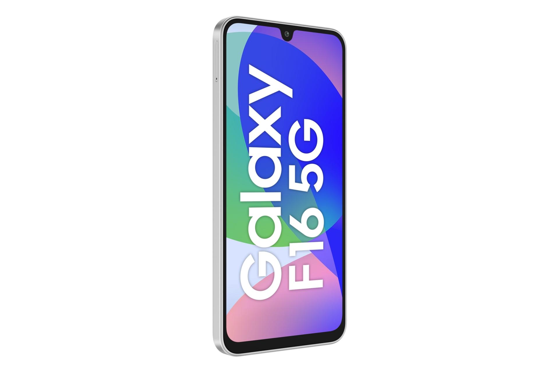 سمت چپ پنل جلوی گوشی موبایل گلکسی F16 سامسونگ مشکی / Samsung Galaxy F16