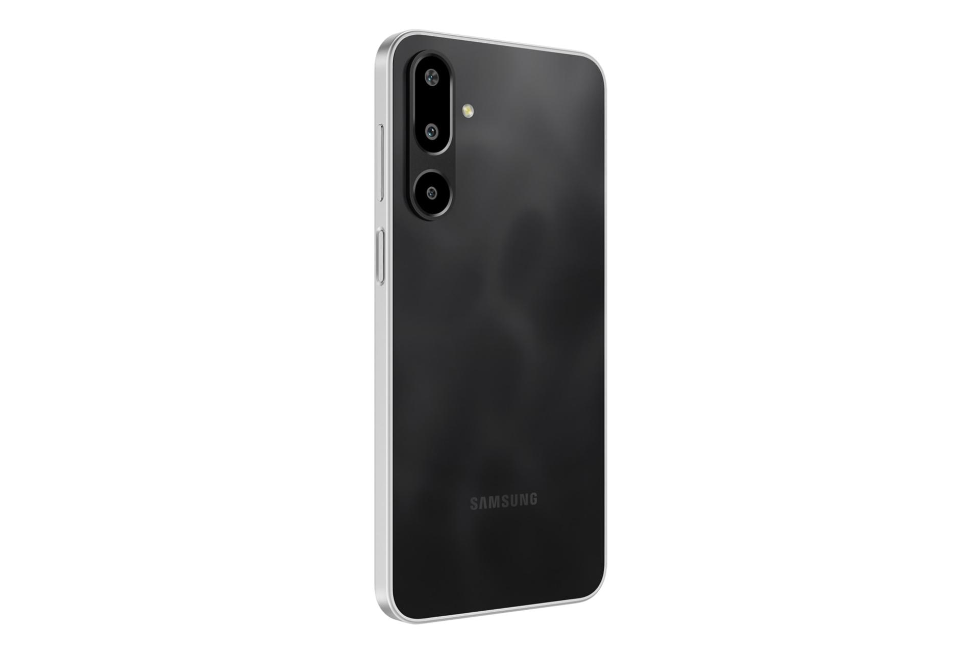 سمت چپ پنل پشت گوشی موبایل گلکسی F16 سامسونگ مشکی / Samsung Galaxy F16