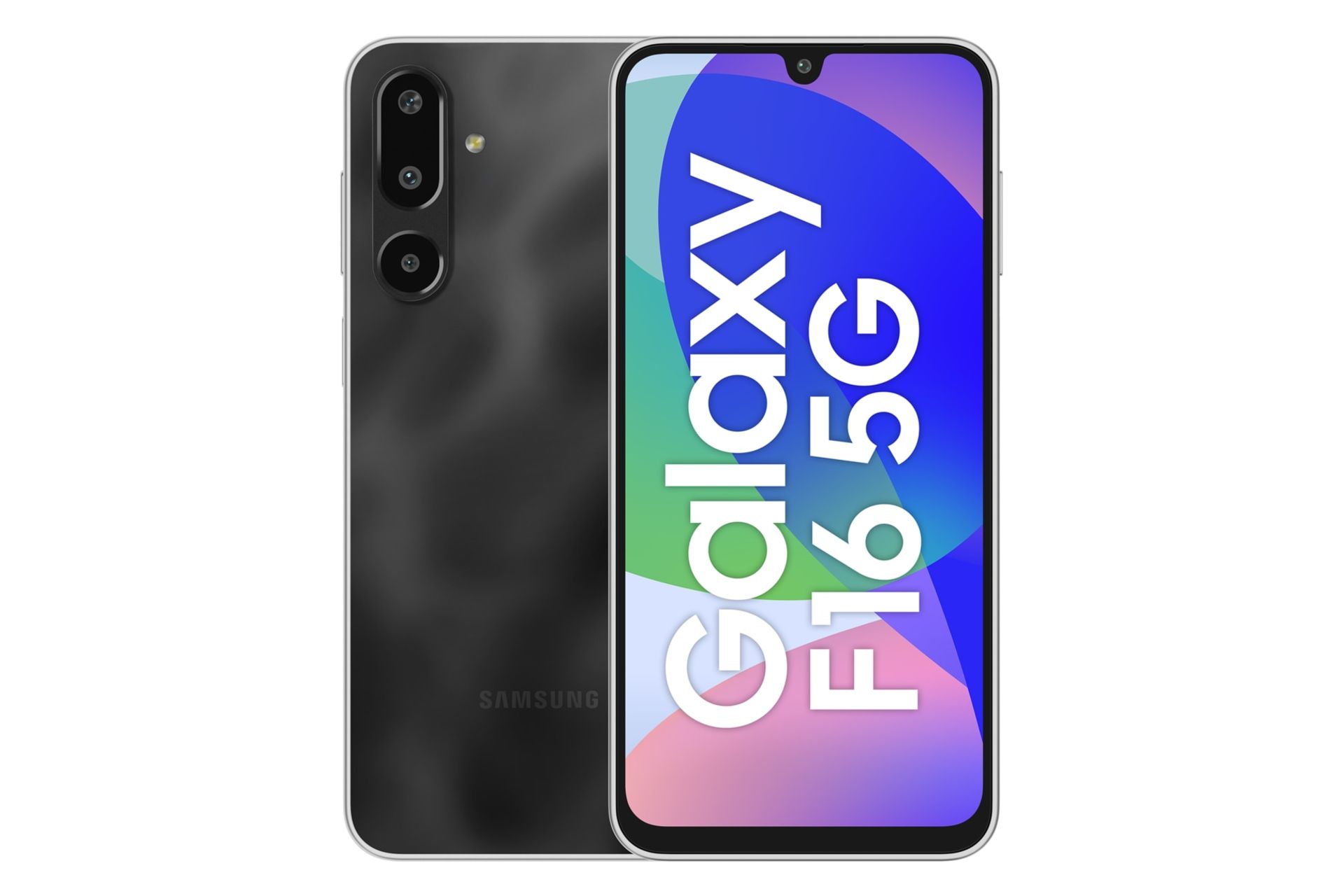 پنل جلو و پشت گوشی موبایل گلکسی F16 سامسونگ مشکی / Samsung Galaxy F16