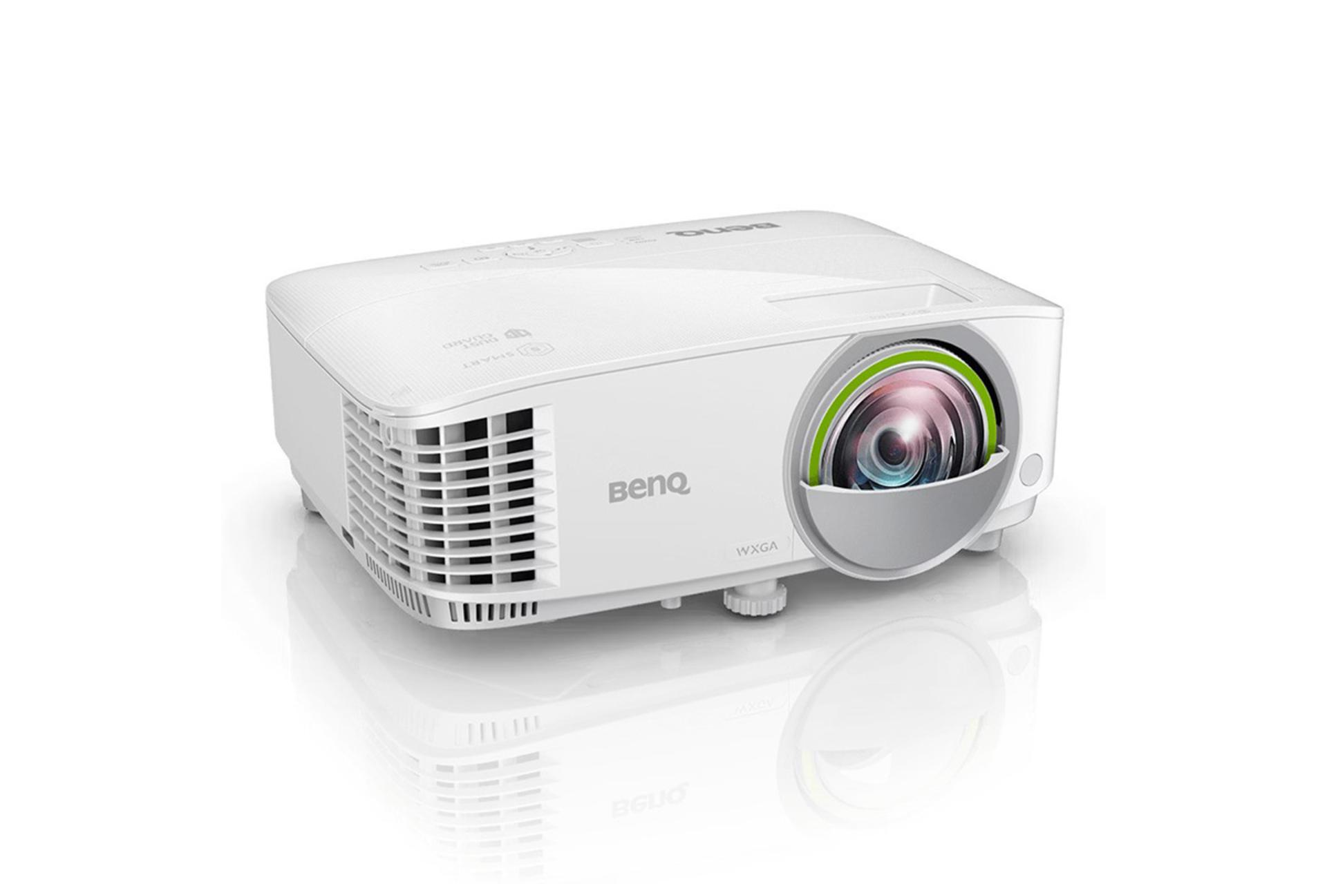 ویدیو پروژکتور بنکیو Benq EW800ST نمای جلو و چپ