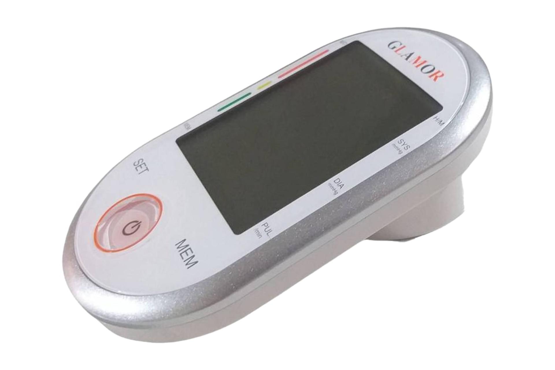 نمای نیمرخ دستگاه فشار خون گلامور PG-800B28 با نمایش لبه سمت راست