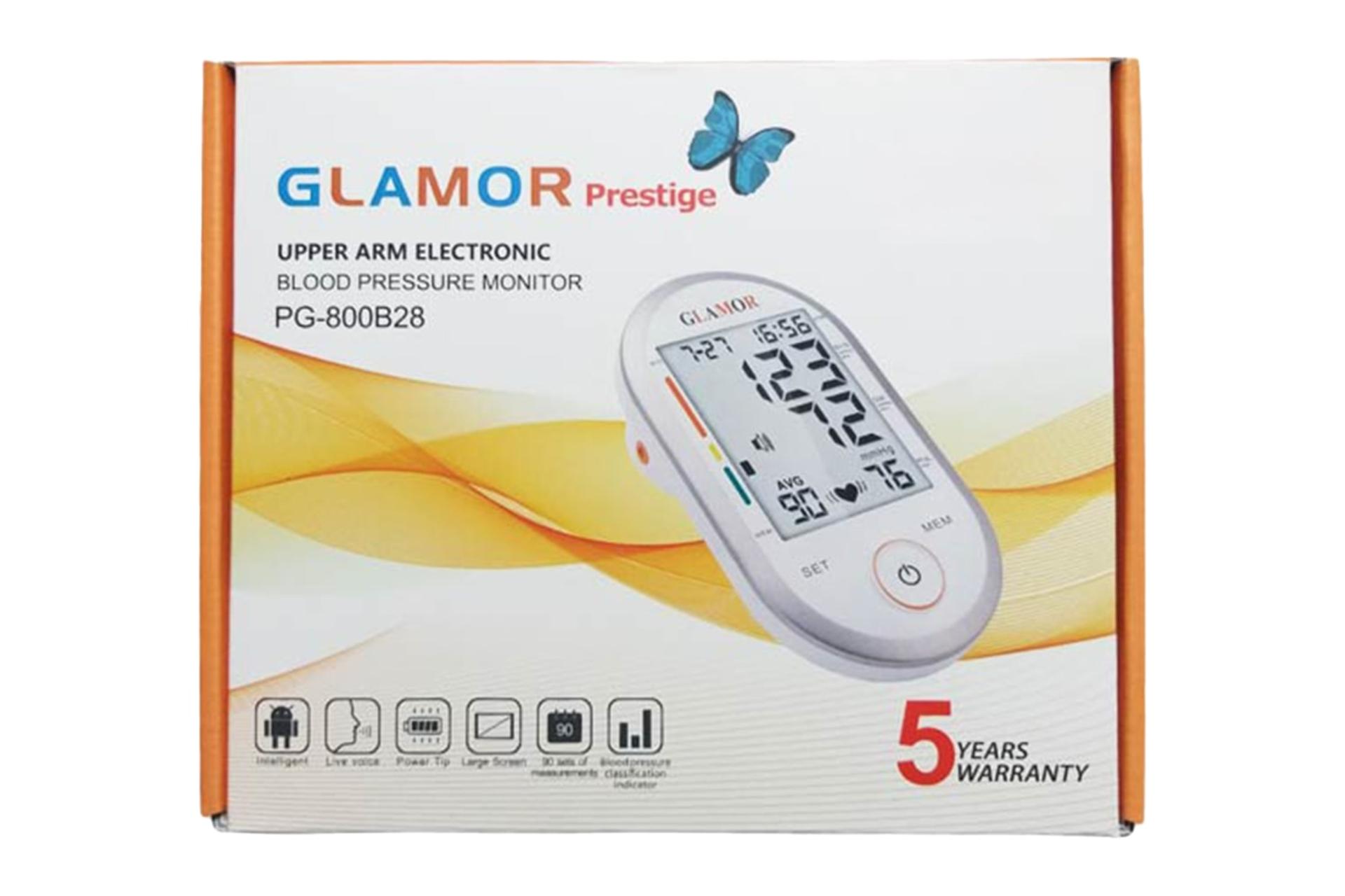 جعبه دستگاه فشار خون گلامور PG-800B28