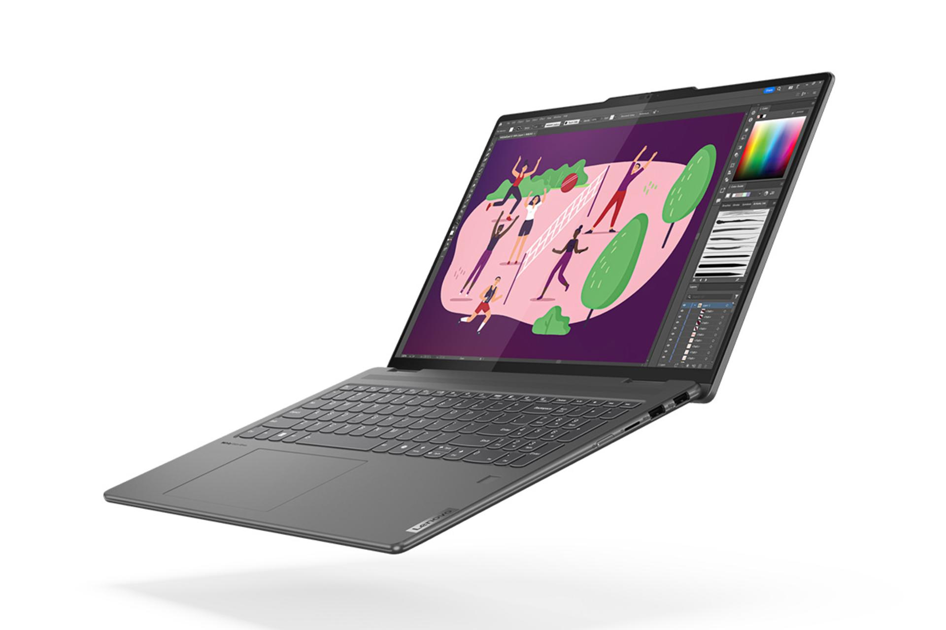 لپ تاپ لنوو Lenovo Yoga 7 2-in-1 16IML9 نمای راست