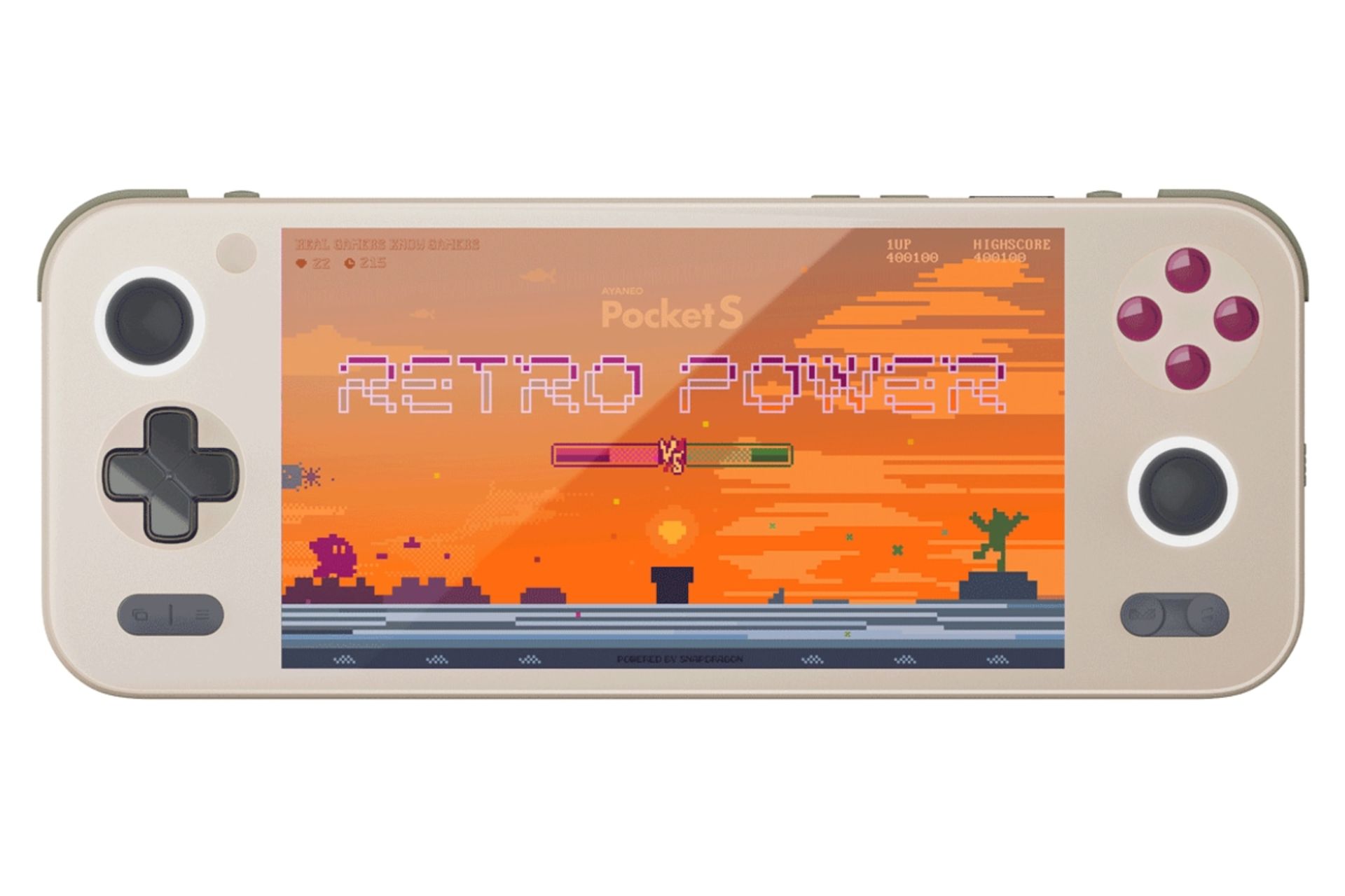 کنسول بازی آیانئو AYANEO Pocket S 1440P Advance Edition قهوه ای