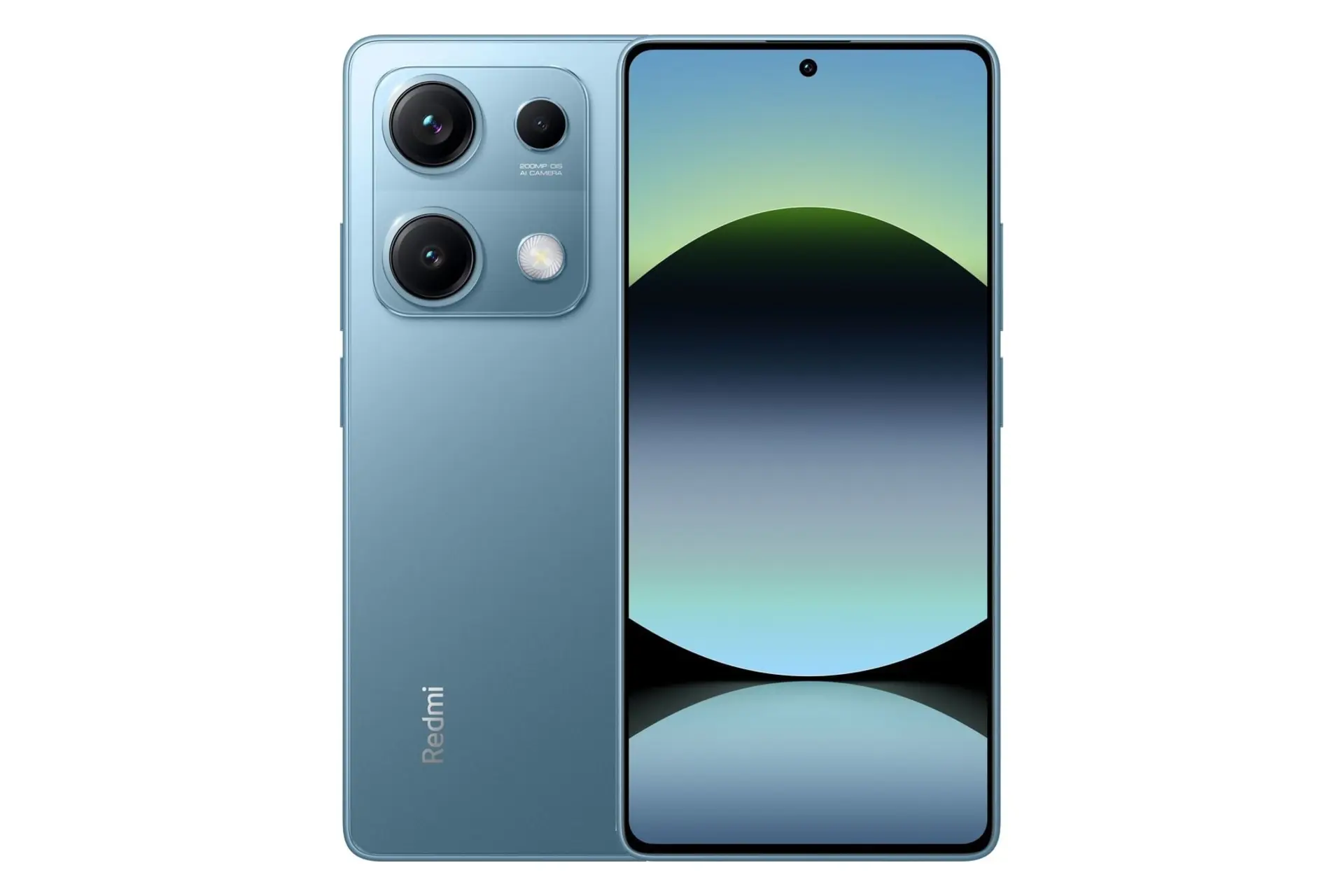 مرجع متخصصين ايران پنل جلو و پشت موبايل موبايل ردمي نوت 14S شيائومي آبي / Xiaomi Redmi Note 14S
