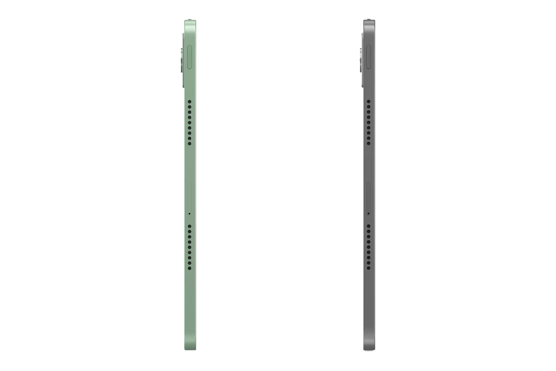 لبه سمت چپ تبلت Idea تب پرو لنوو / Lenovo Idea Tab Pro با نمایش حفره‌های اسپیکر و درگاه حافظه