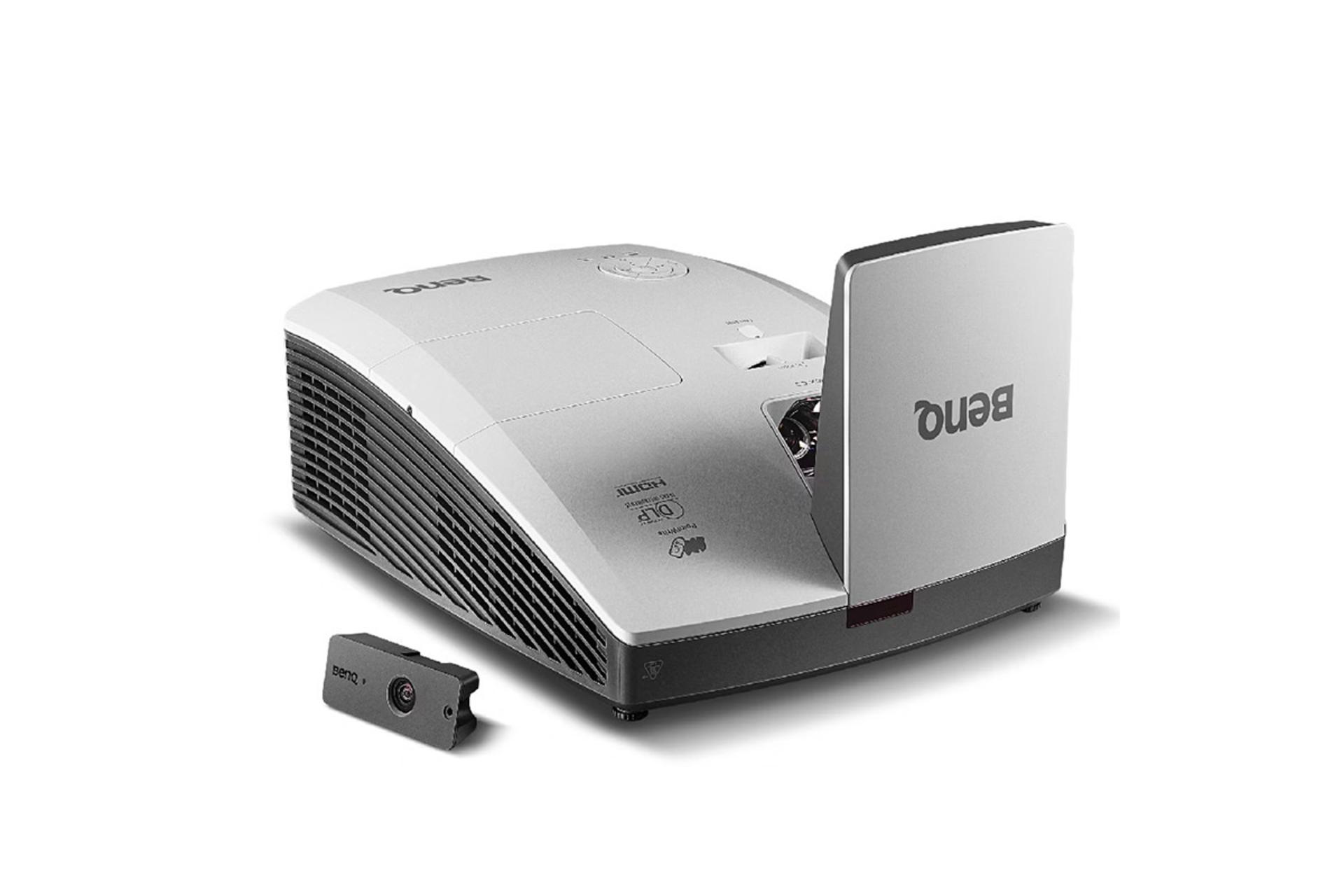 ویدیو پروژکتور بنکیو Benq MW855UST نمای جلو و چپ