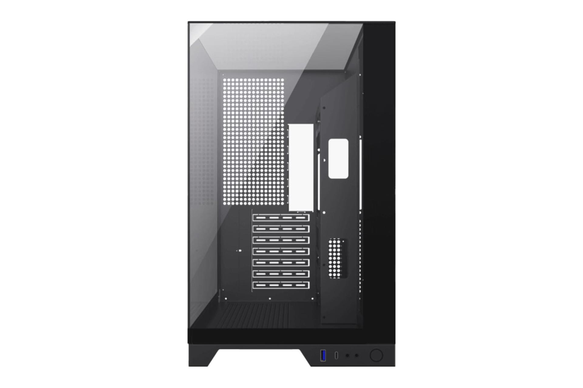 پنل جلو کیس کامپیوتر گیم‌ مکس Infinity Plus رنگ مشکی