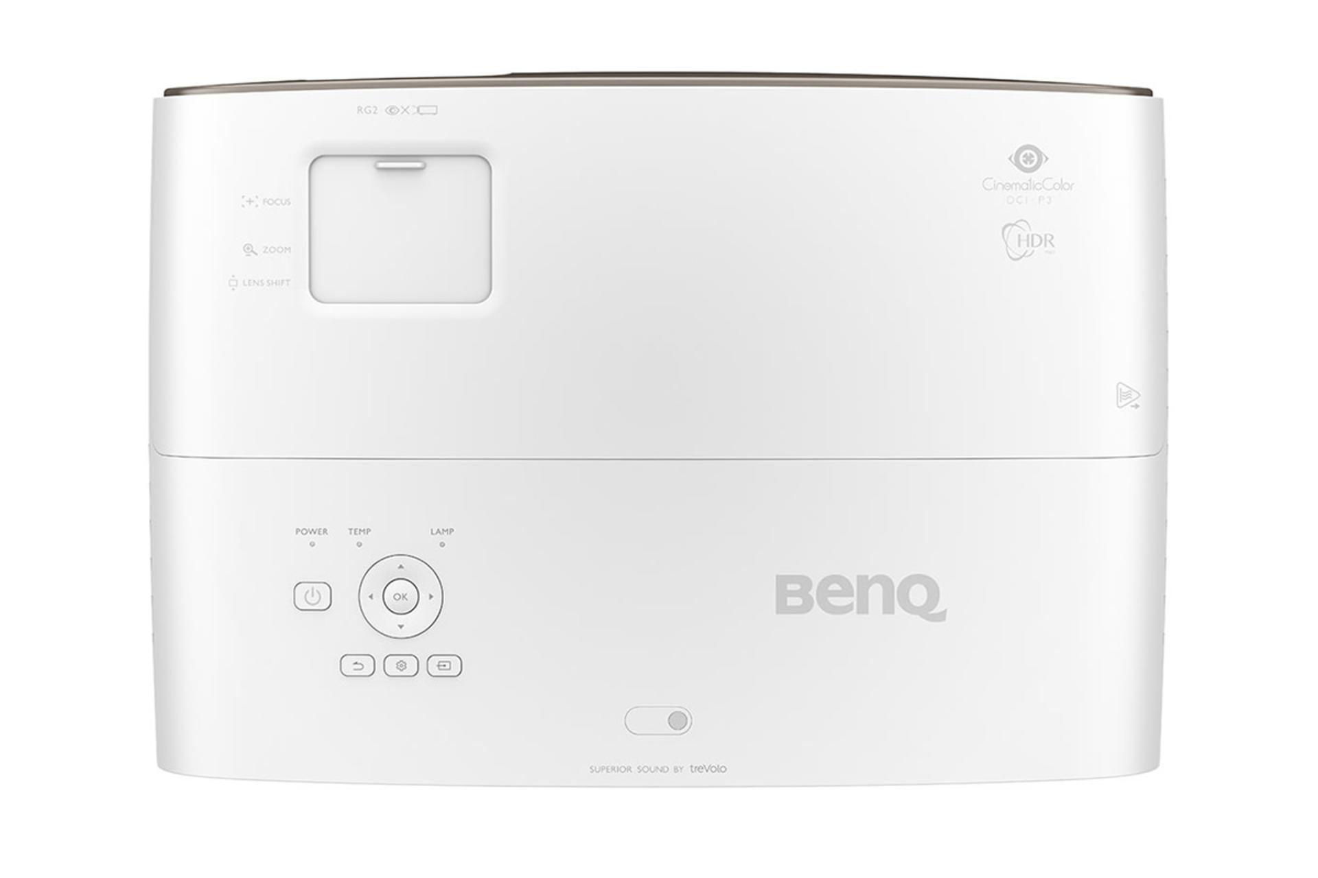 ویدیو پروژکتور بنکیو Benq W2710i نمای بالا