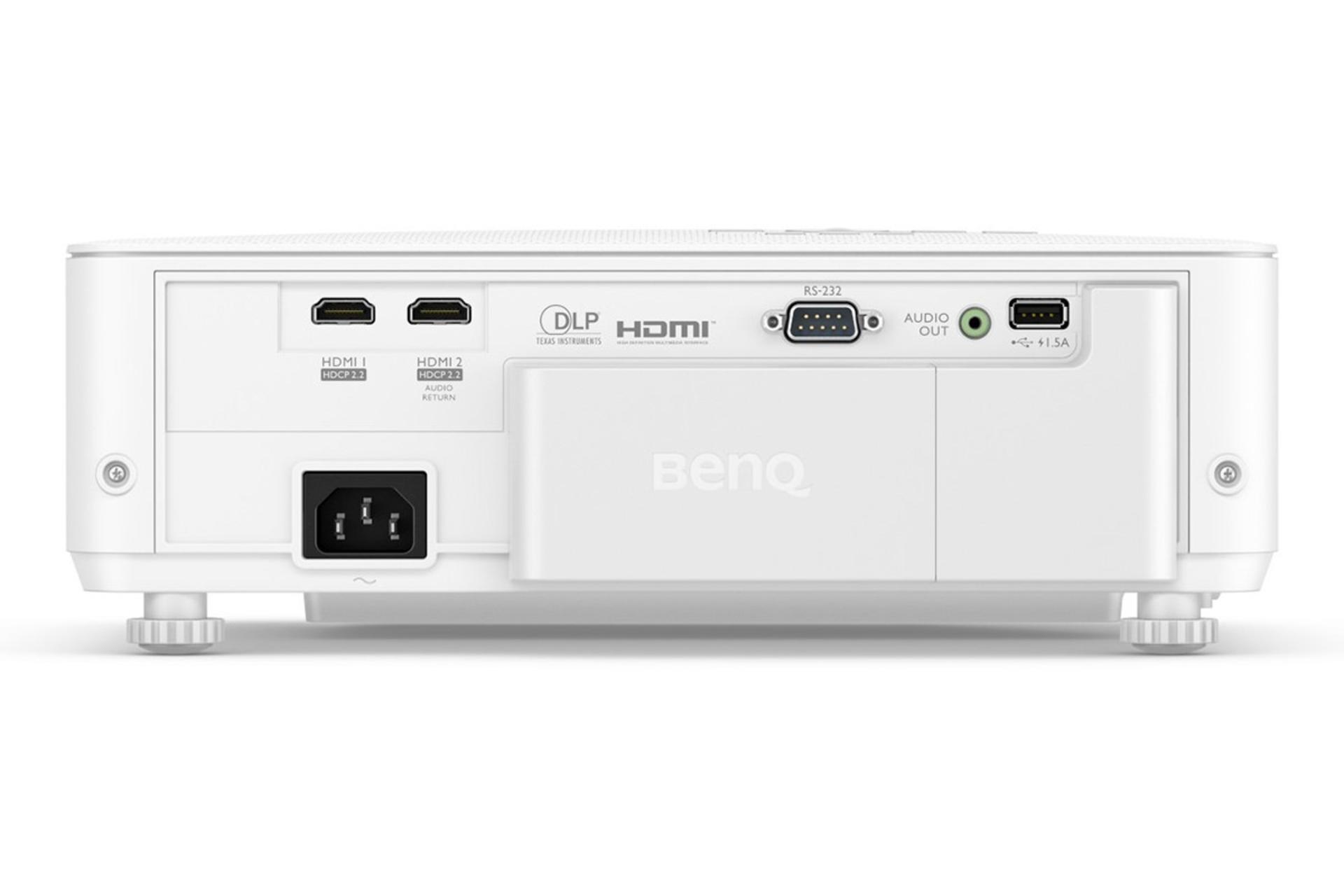 ویدیو پروژکتور بنکیو Benq TK700 نمای پشت و درگاه ها