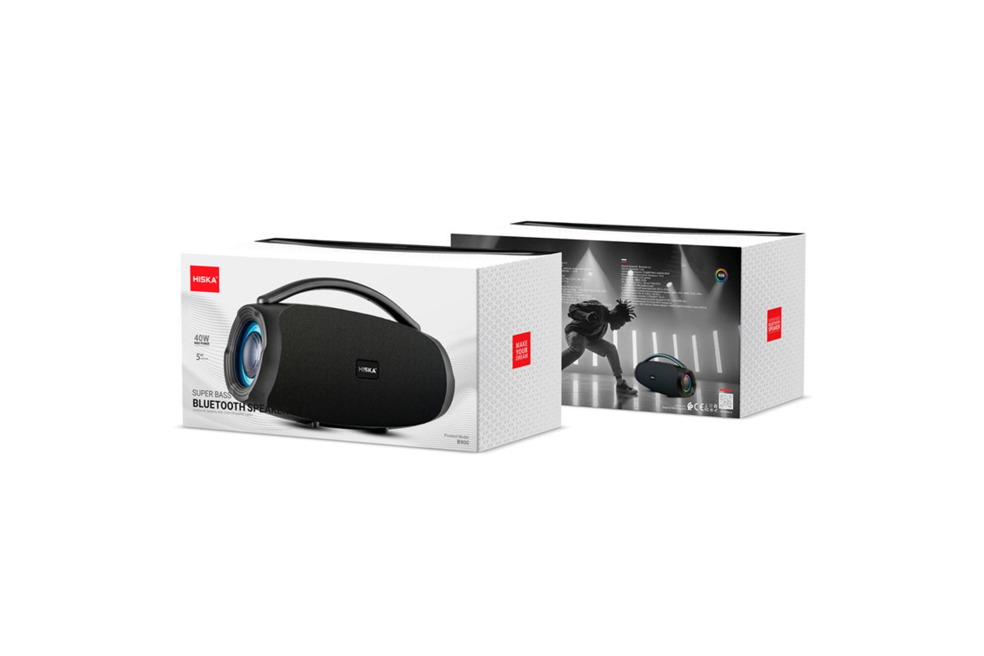 جعبه اسپیکر هیسکا B900