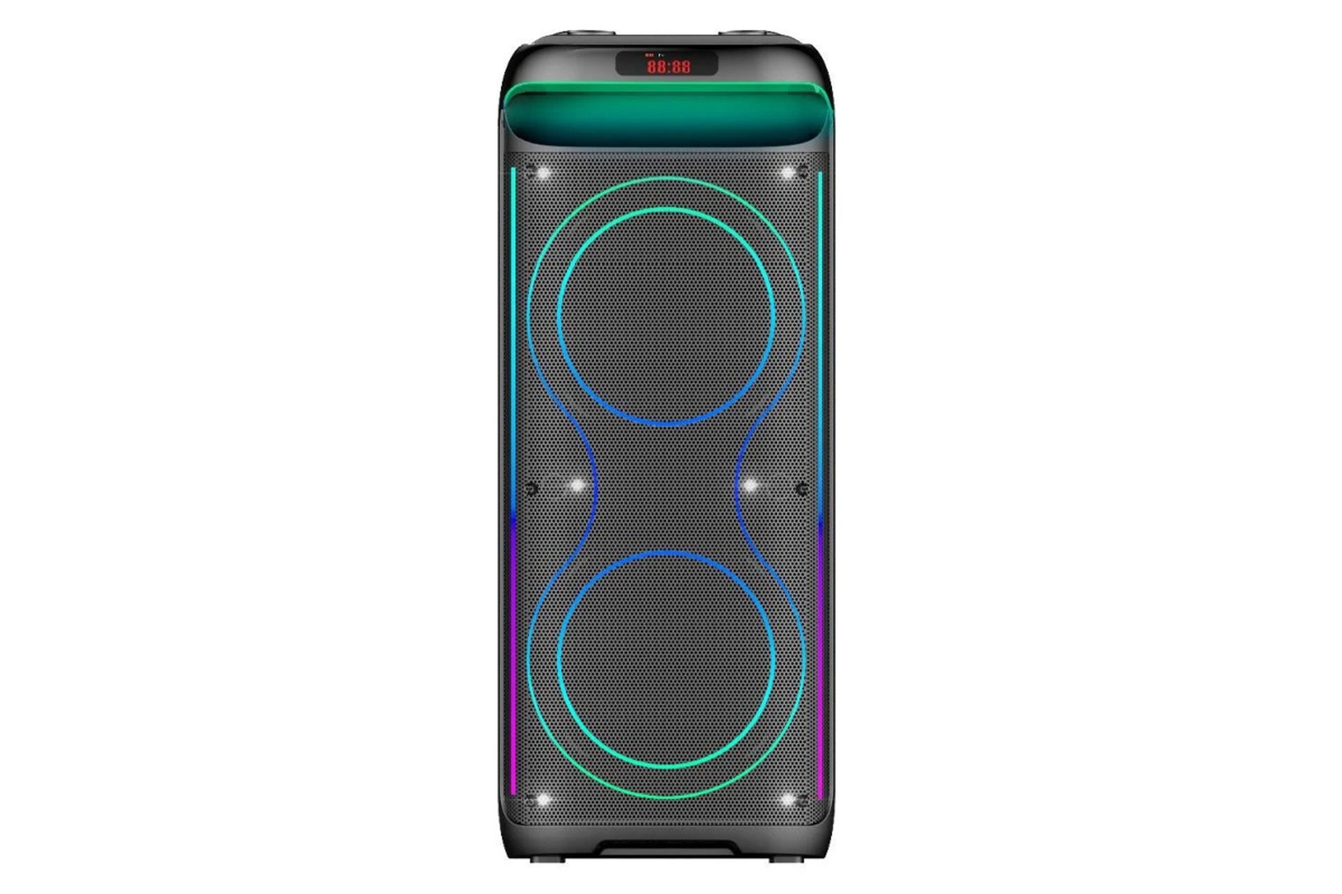 اسپیکر کربی Partybox CR-21121 نمای جلو