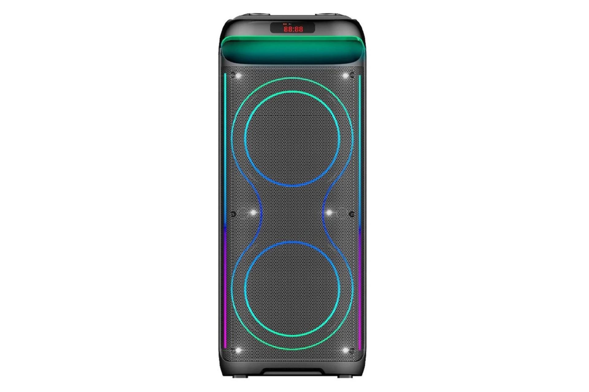 اسپیکر کربی Partybox CR-21010 نمای جلو