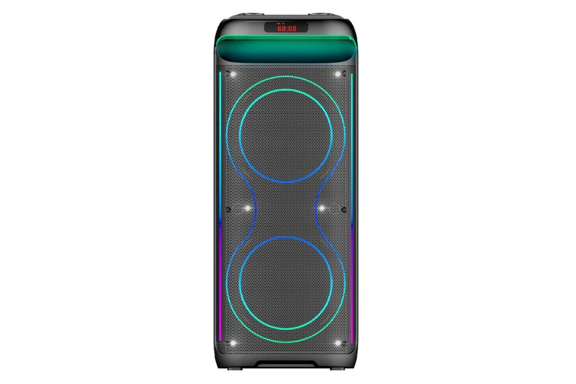 اسپیکر کربی Partybox CR-21010 نمای جلو