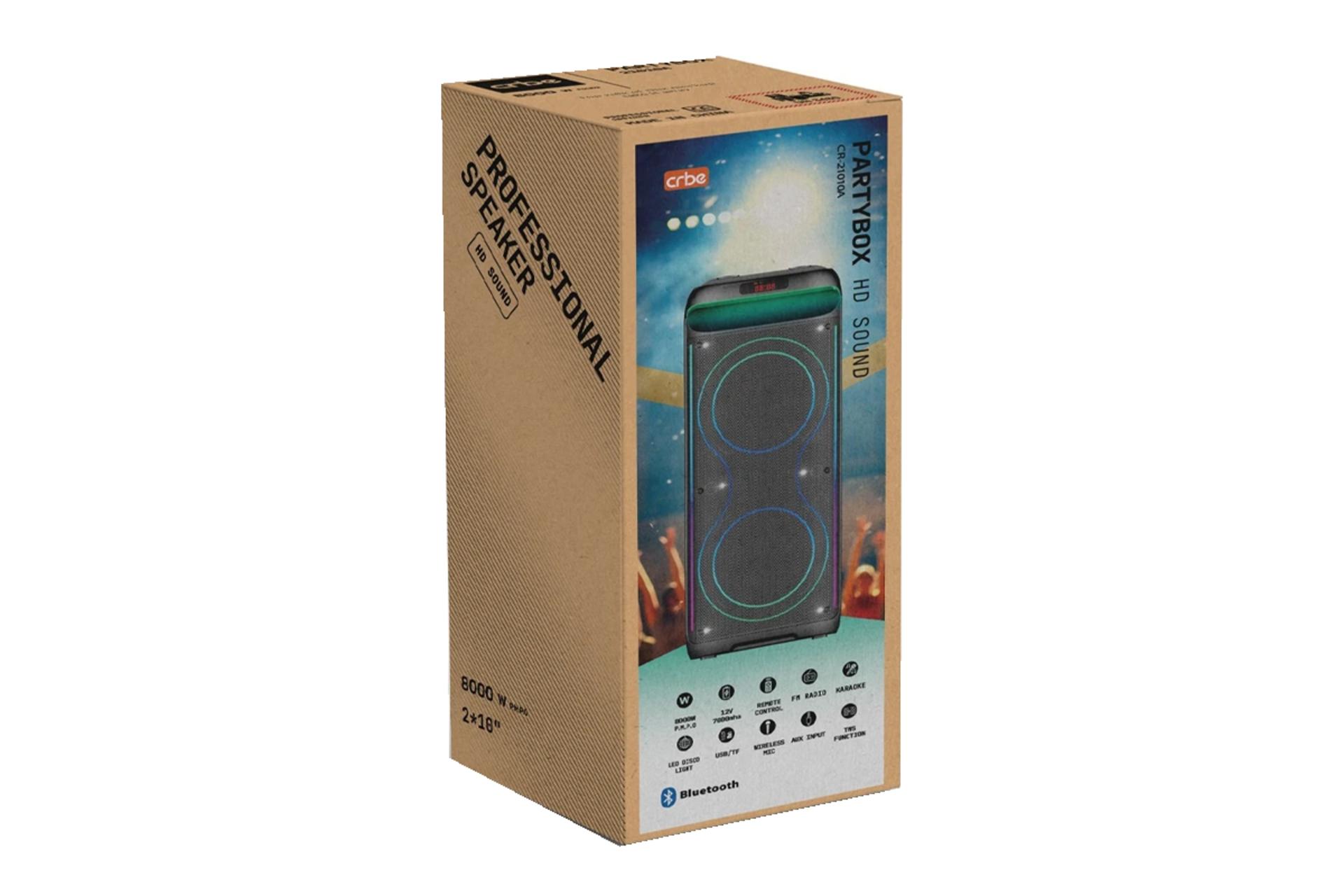 جعبه اسپیکر کربی Partybox CR-21010