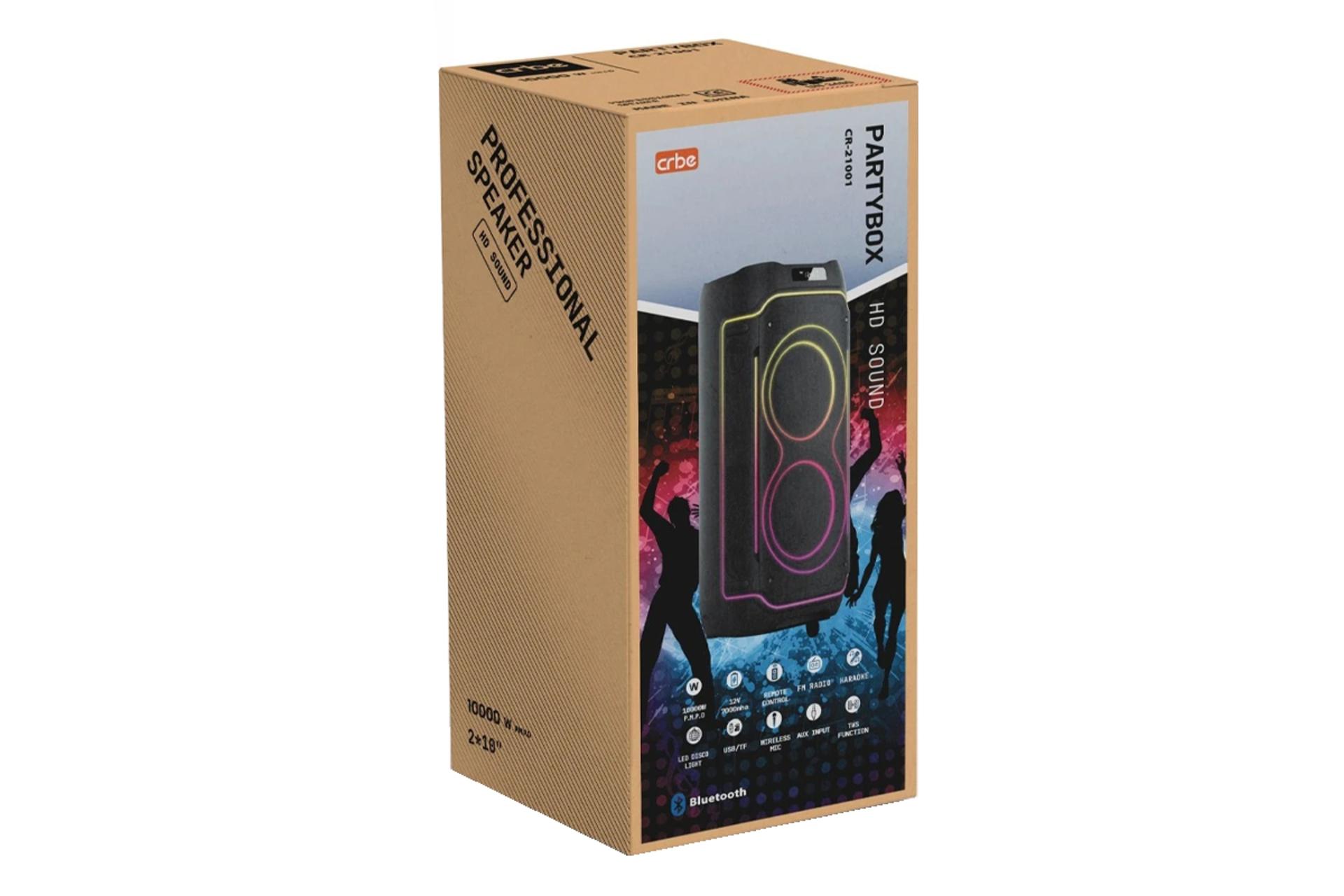 جعبه اسپیکر کربی Partybox CR-21001