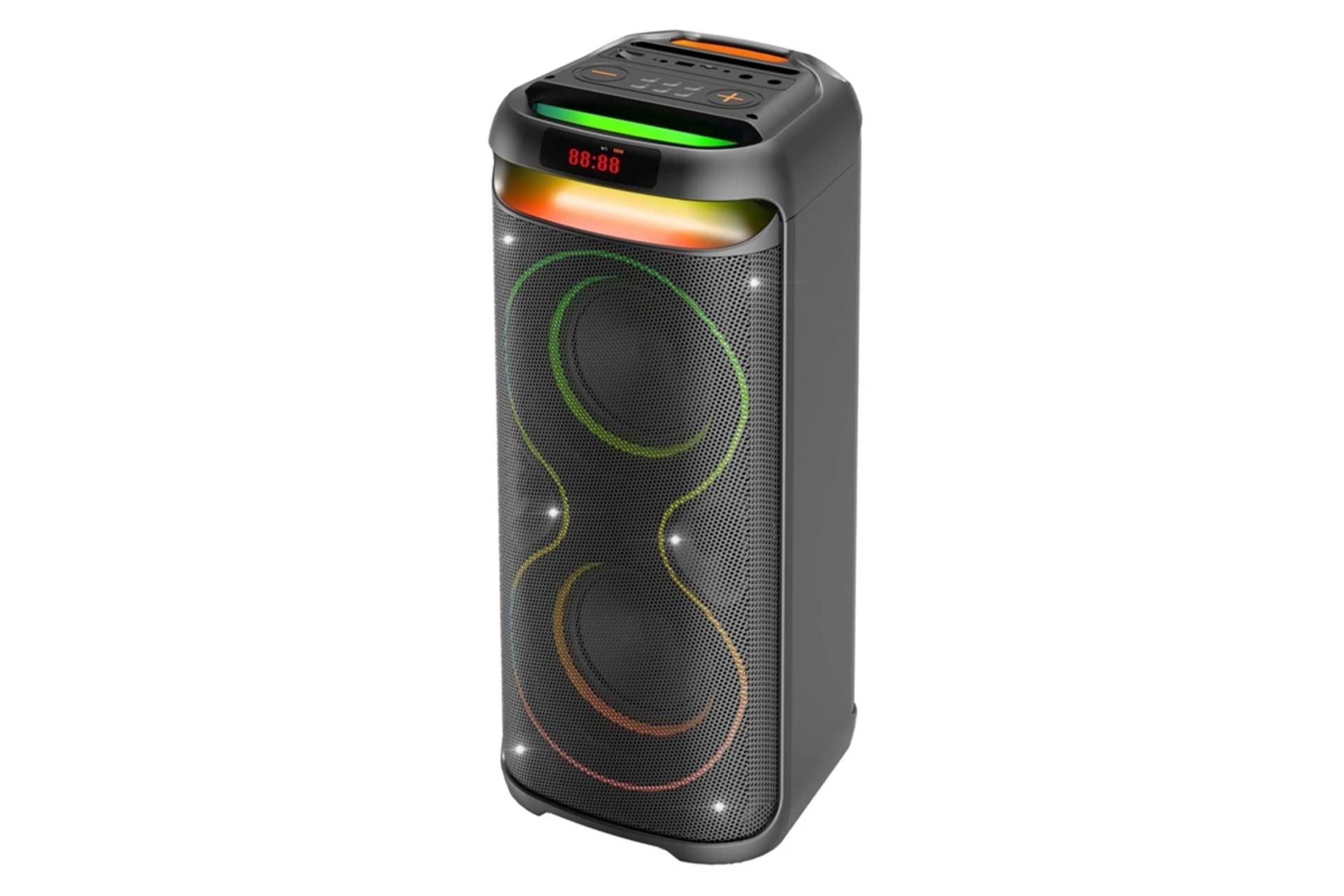 ابعاد و اندازه اسپیکر کربی Partybox CR-2619