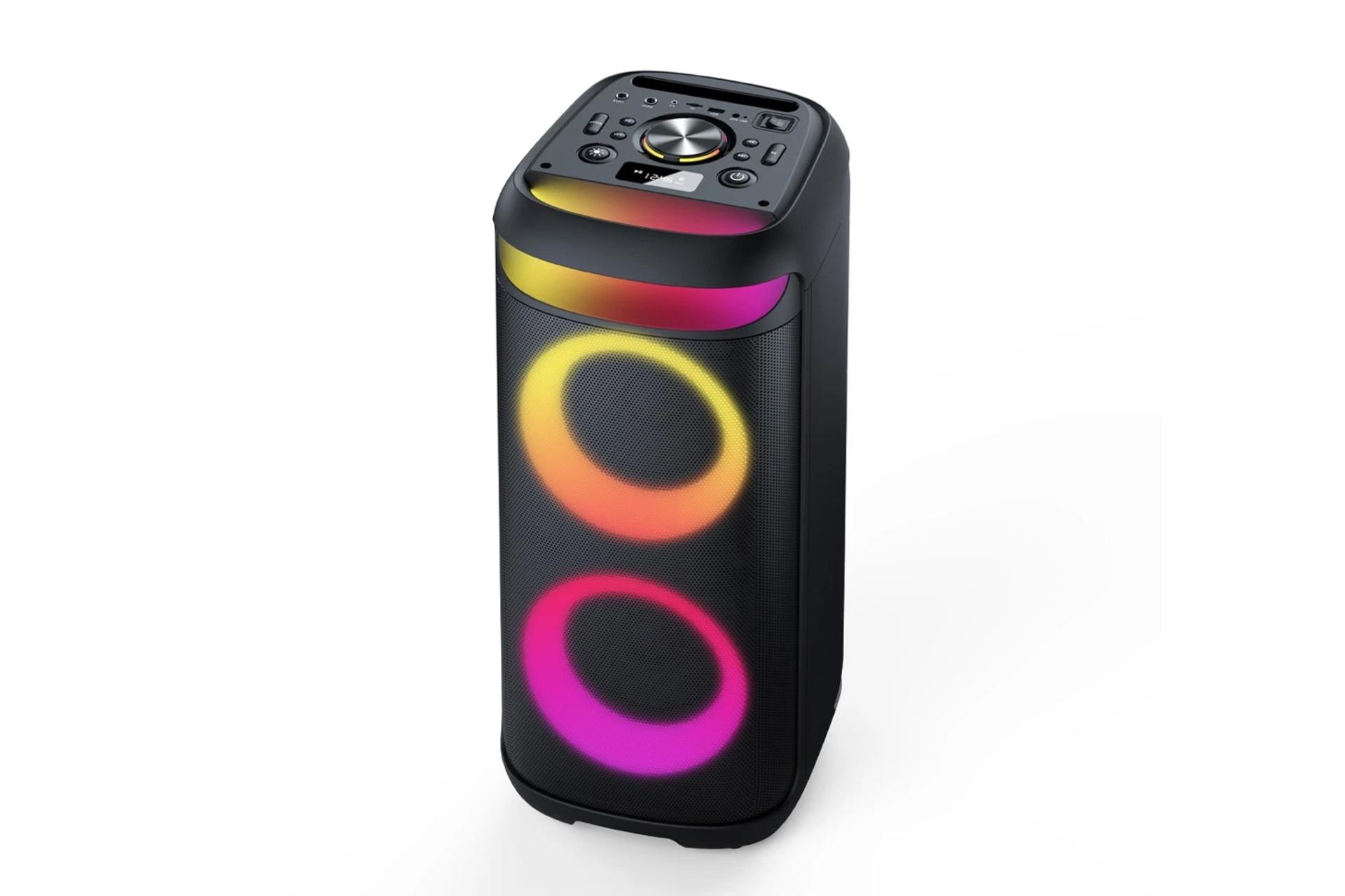 کانکتور و اتصال اسپیکر کربی Partybox CR-2611