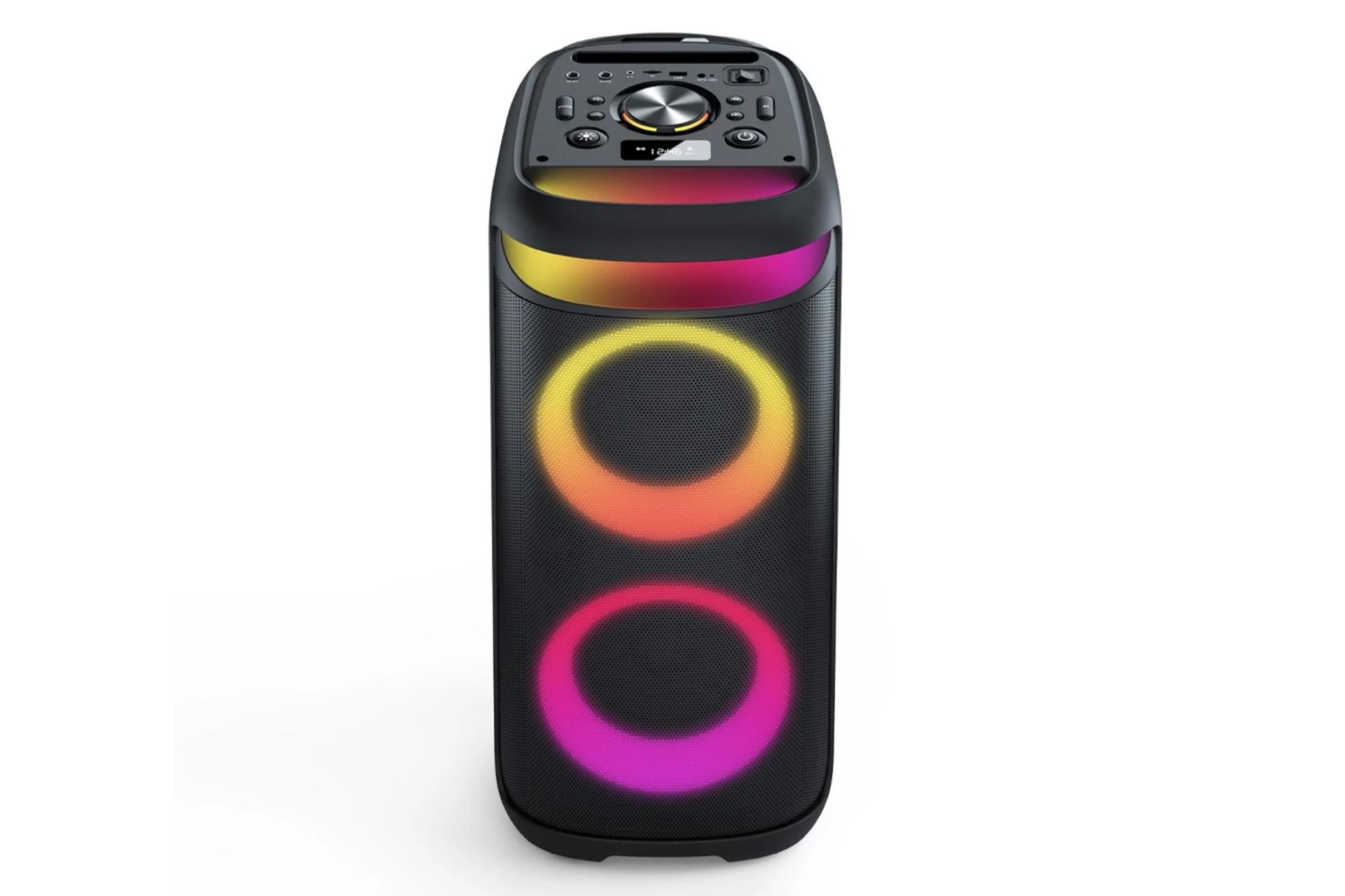 قدرت و توان اسپیکر کربی Partybox CR-2611