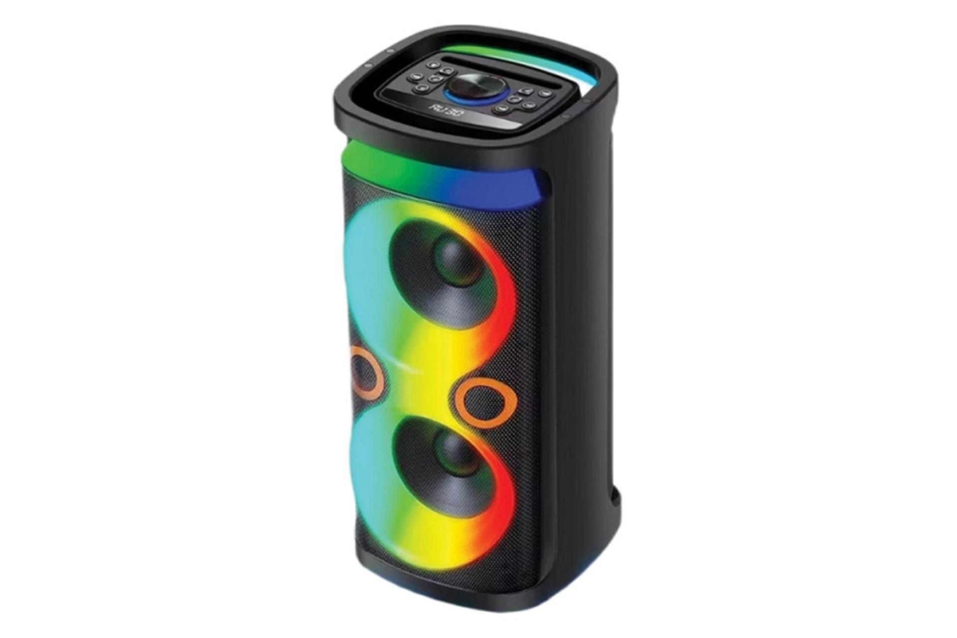 ابعاد و اندازه اسپیکر کربی Partybox CR-2811