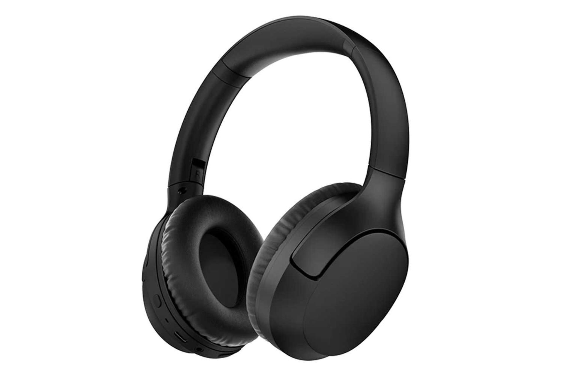 نمای سمت راست هدفون دور گوشی بی‌سیم کیو سی وای H2 Pro رنگ مشکی