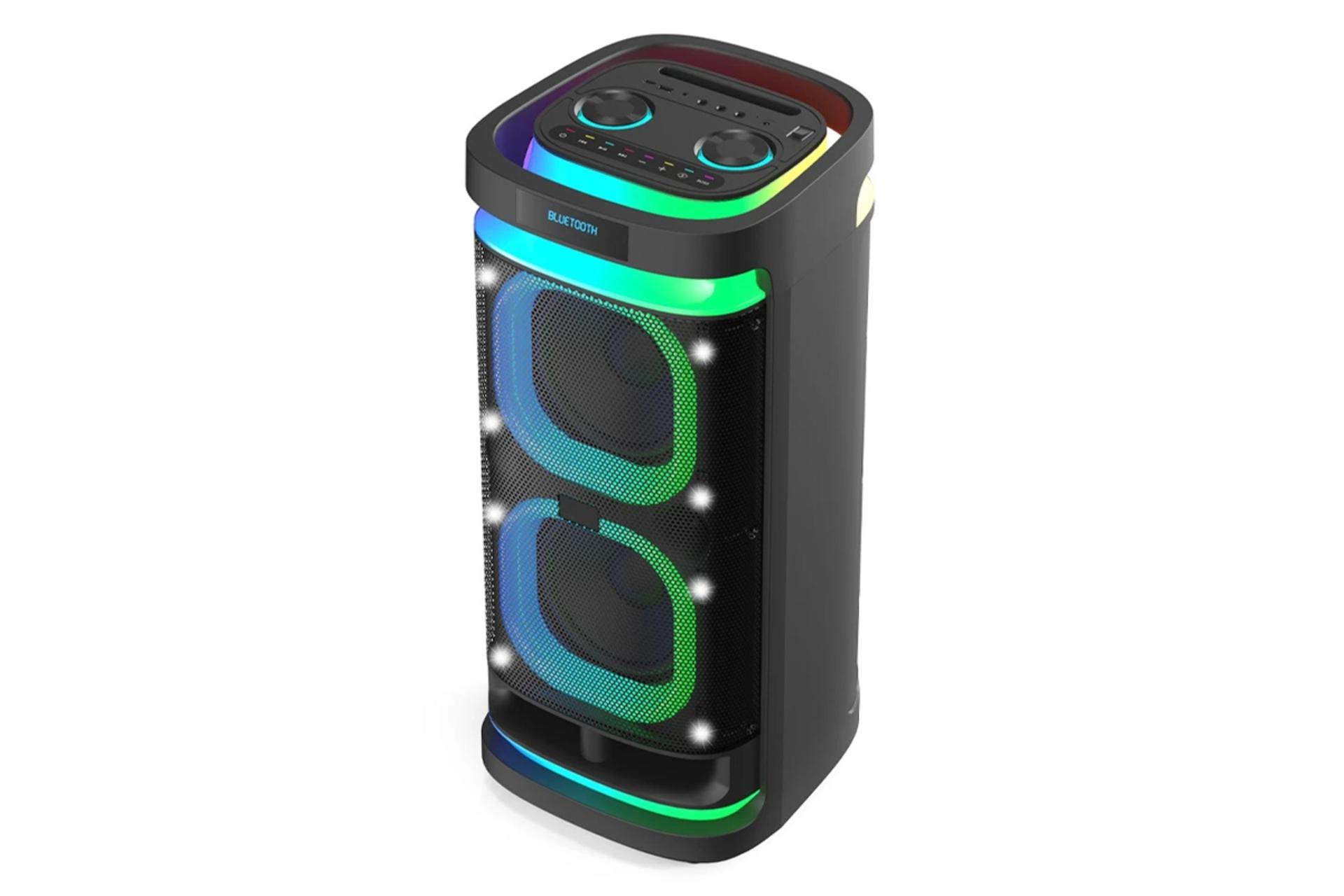 ابعاد و اندازه اسپیکر کربی Partybox CR-2650