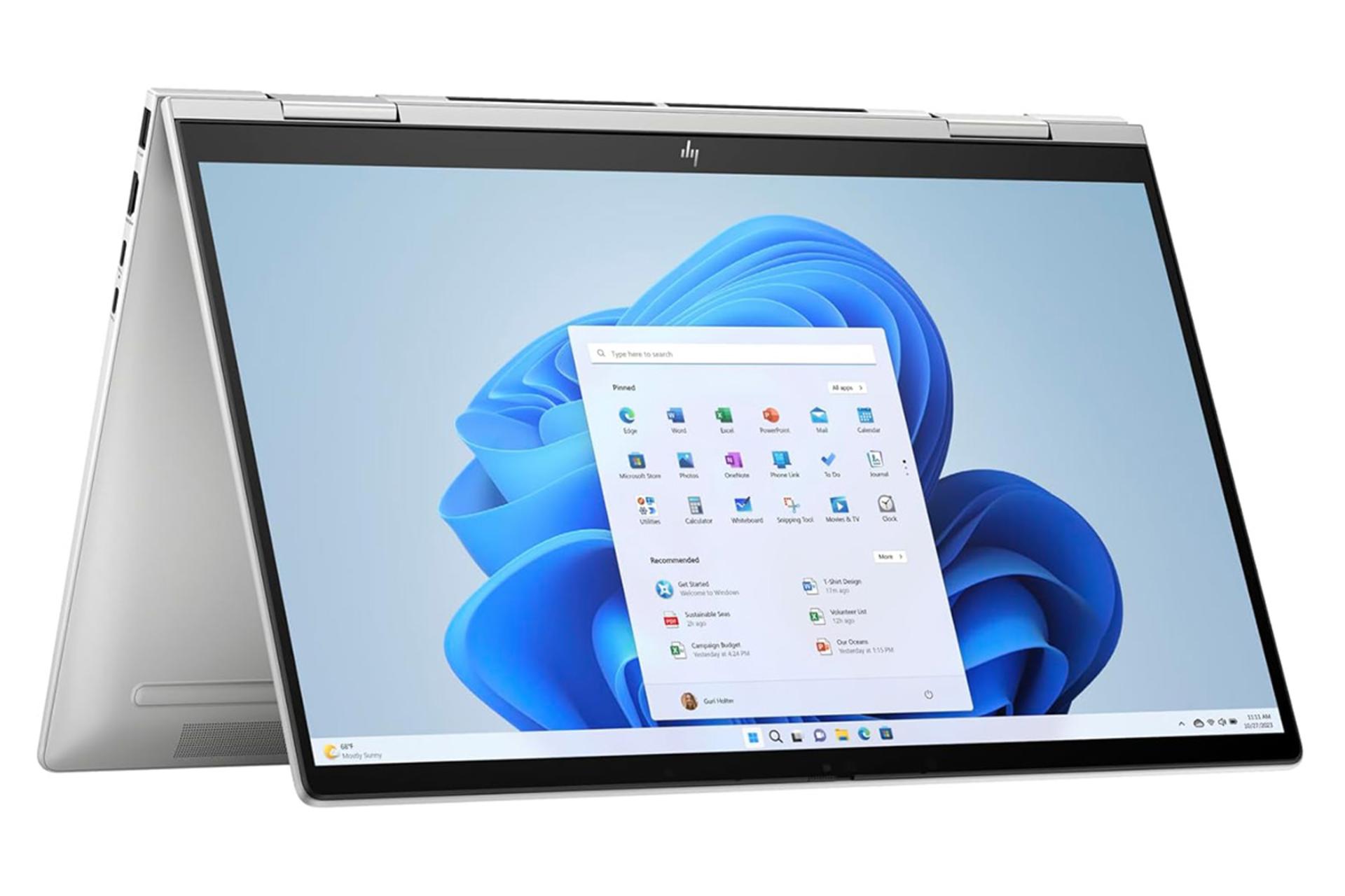 لپ تاپ اچ پی HP ENVY x360 15-EW1058wm نمای نمایشگر برگردان
