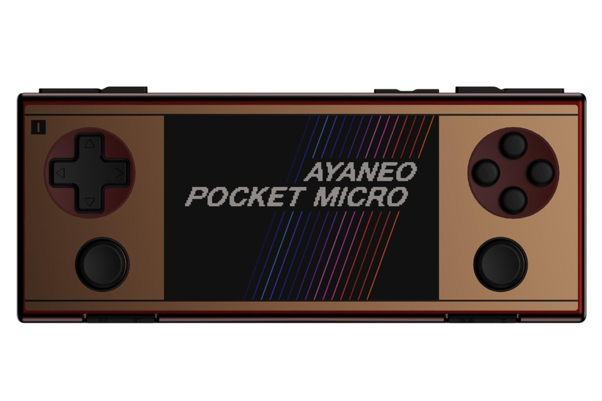 کنسول بازی آیانئو AYANEO Pocket MICRO طلایی