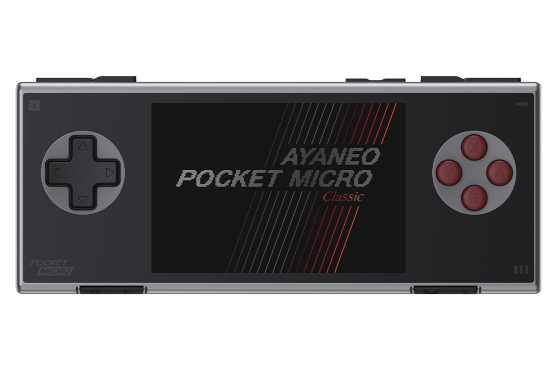 کنسول بازی آیانئو AYANEO Pocket MICRO Classic خاکستری تیره
