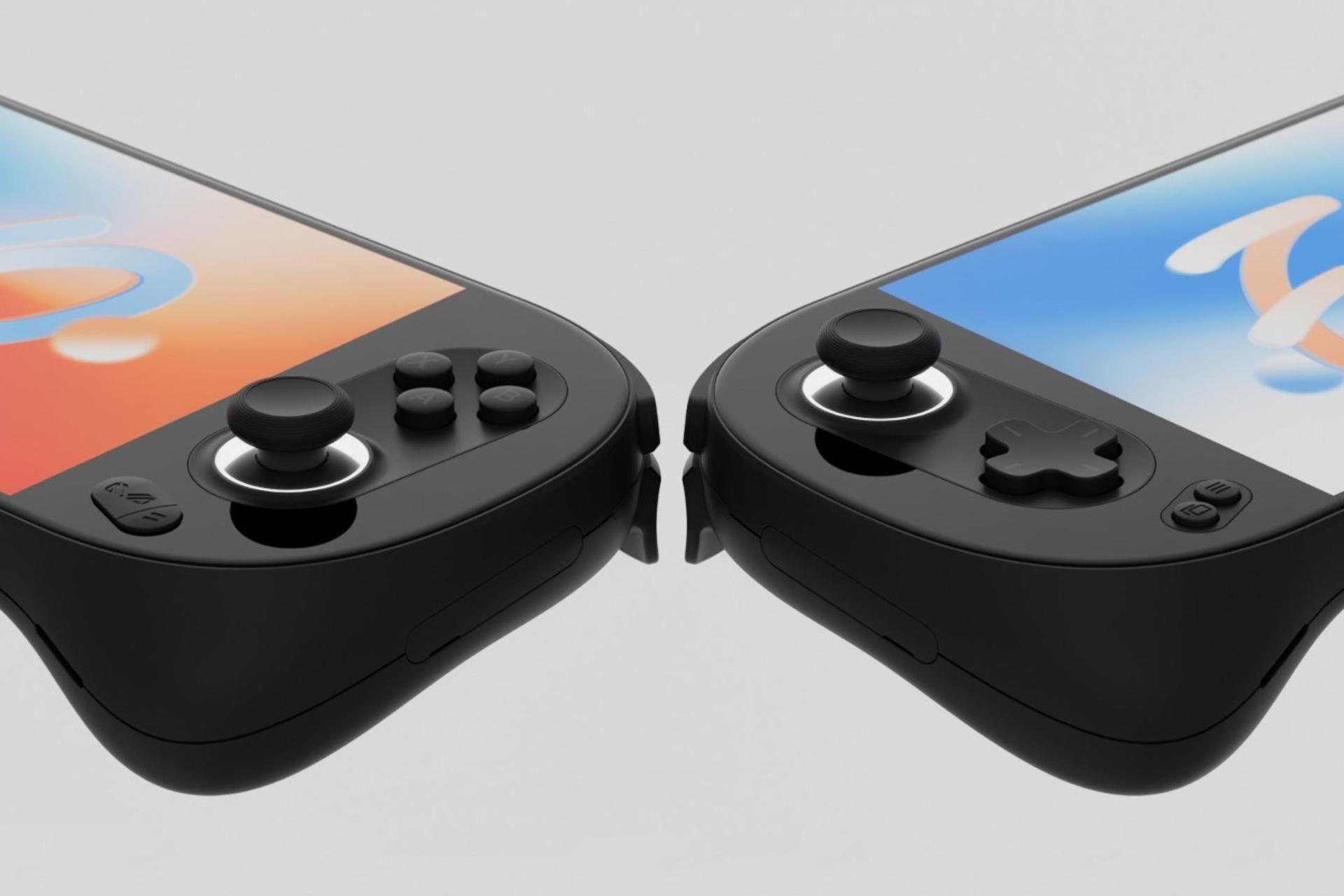 دکمه های کنسول بازی آیانئو AYANEO Pocket EVO مشکی