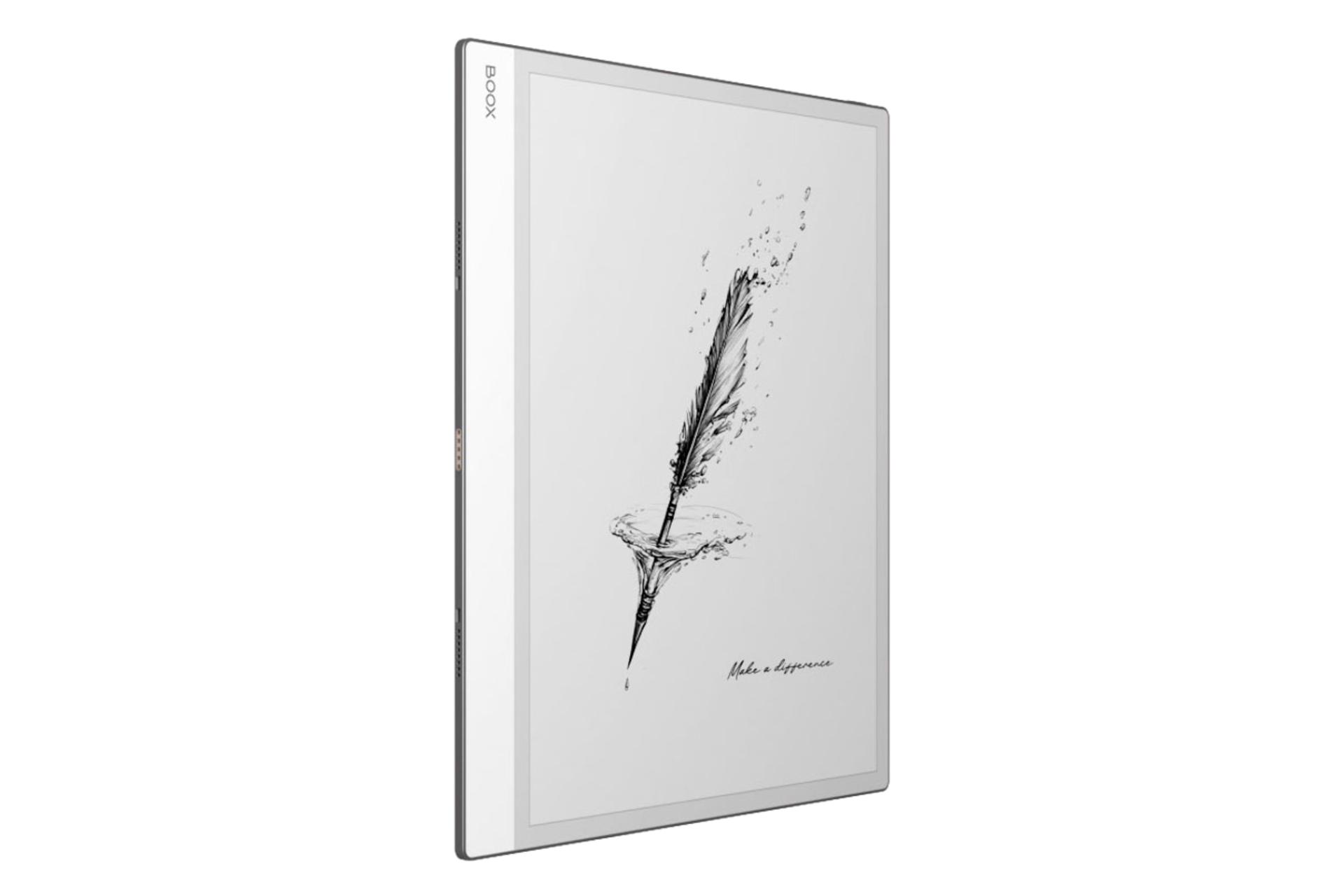 مرجع متخصصين ايران سمت چپ پنل جلوي جزوه رايگانخوان انيكس بوكس ONYX BOOX Note Max