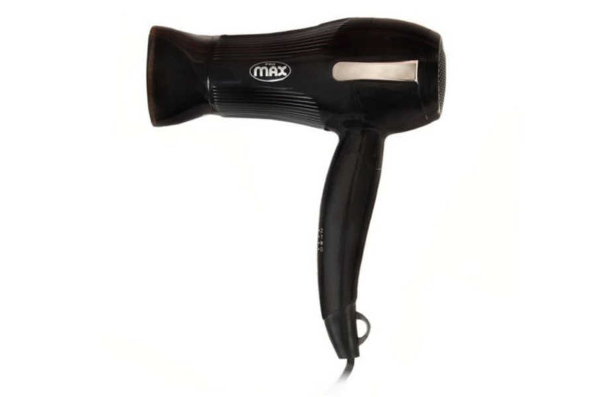 نمای سمت راست سشوار مسافرتی پرومکس MAS-1040 رنگ مشکی