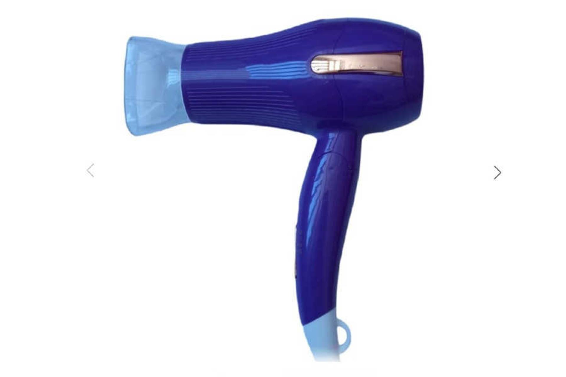 نمای سمت راست سشوار مسافرتی پرومکس MAS-1040 رنگ آبی