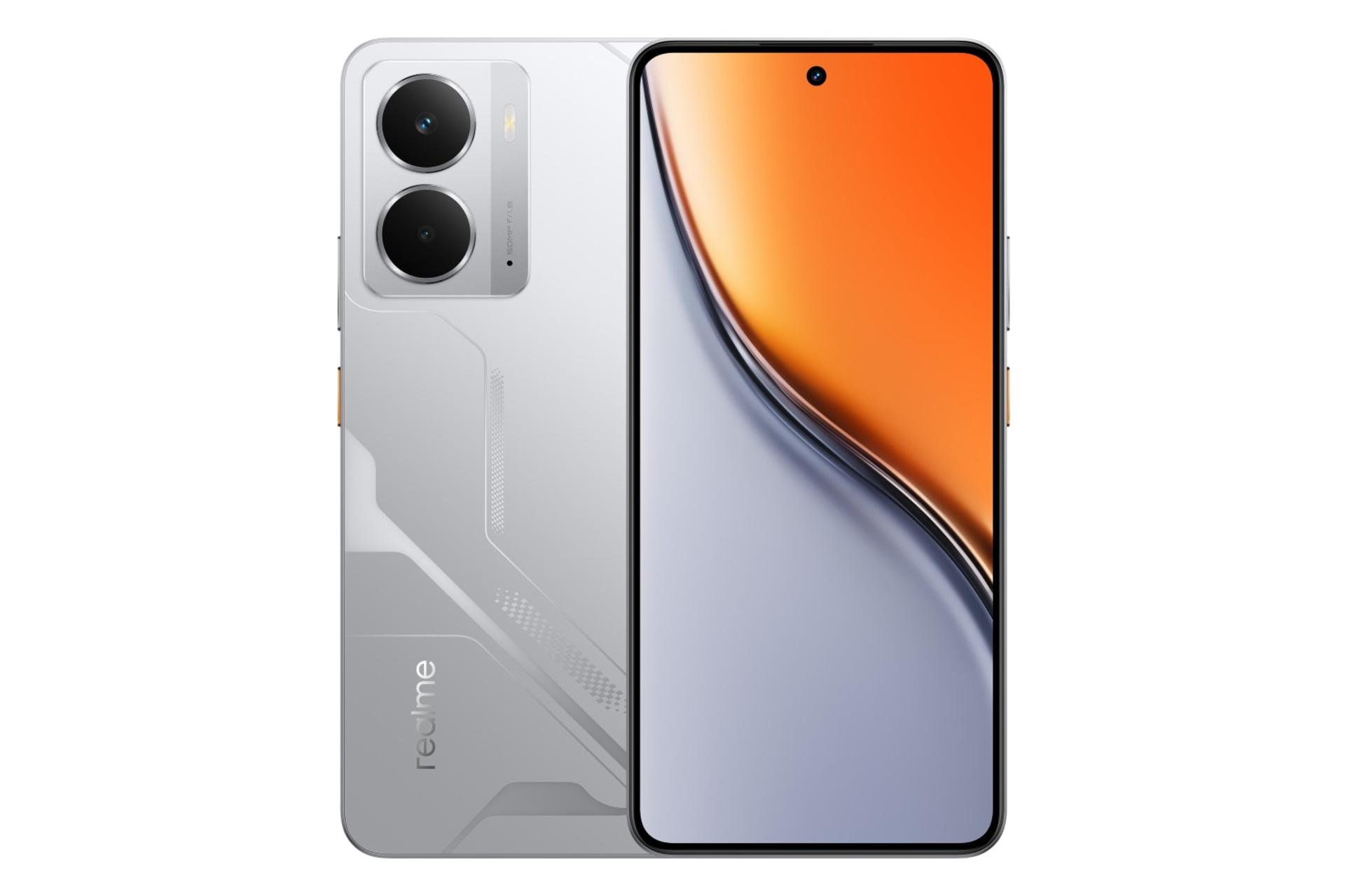 پنل جلو و پشت گوشی موبایل ریلمی Realme P3 نقره ای